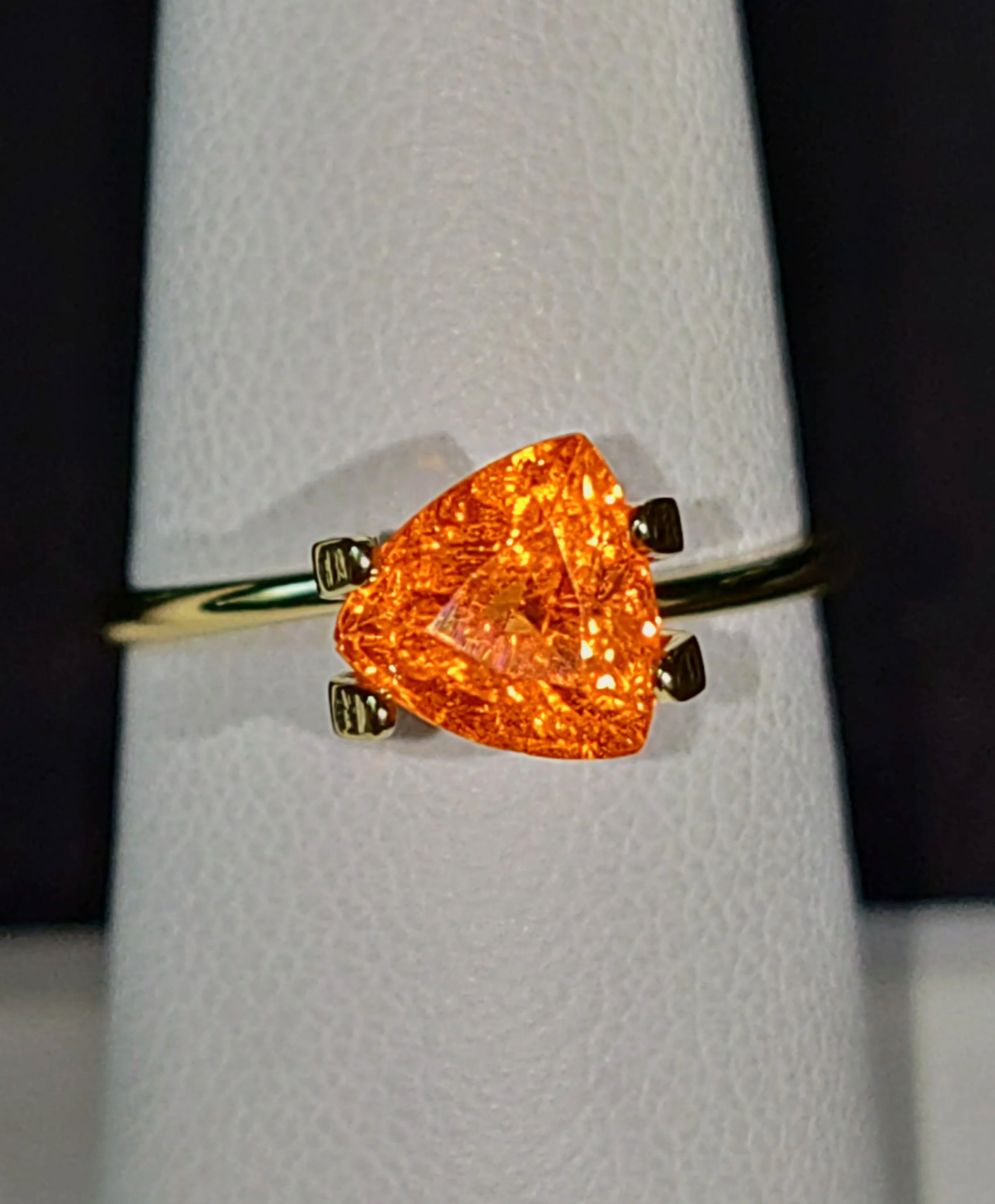 Genuine Mandarin Garnet 1.92ct from TheCoveAtFoxHollow.com
