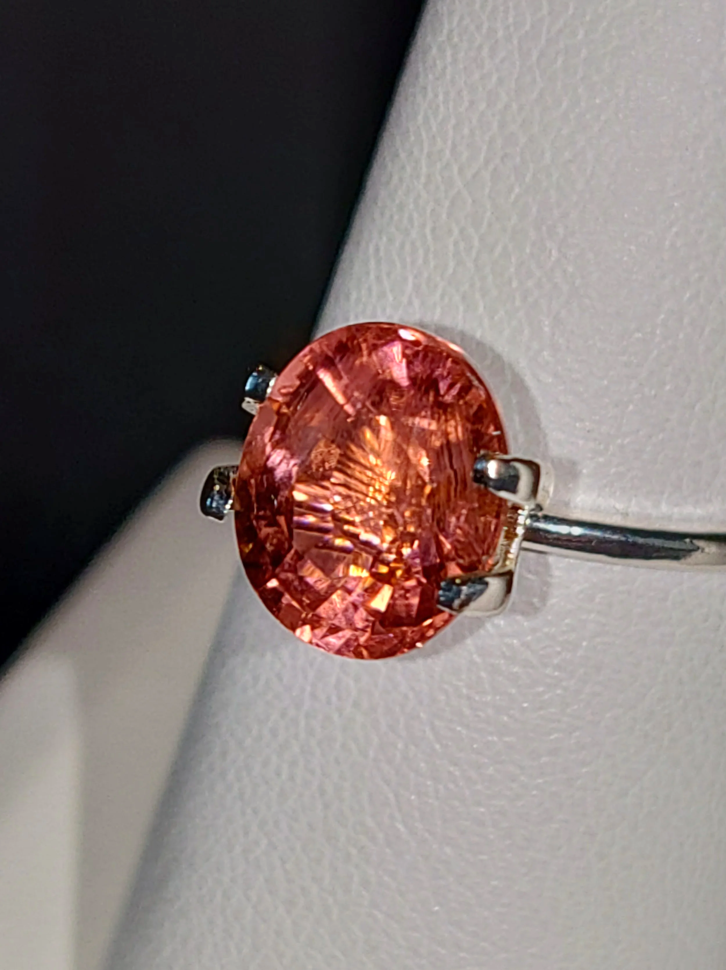 Genuine Pink Orange Purple Titanium Tourmaline 3.26ct from TheCoveAtFoxHollow.com