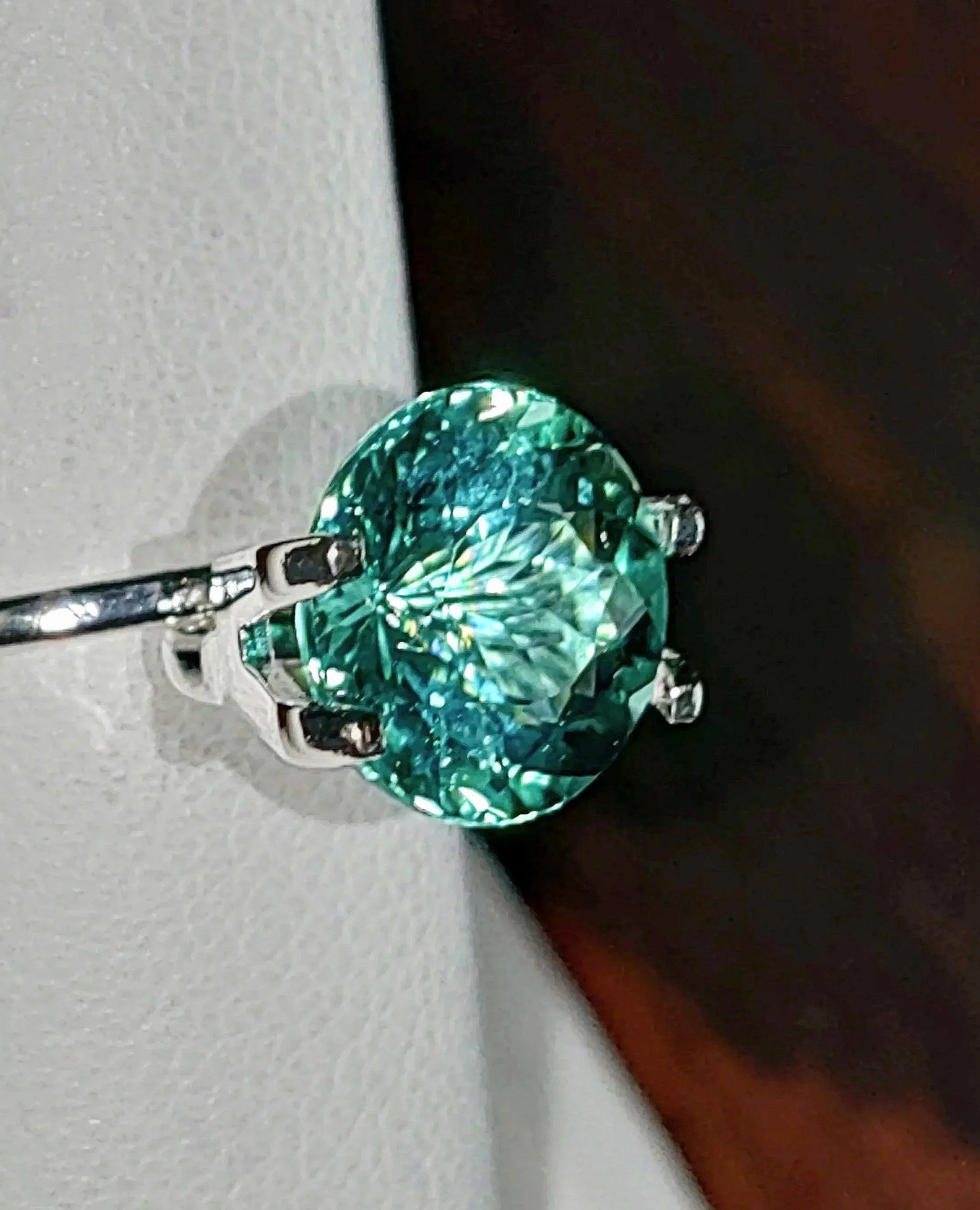 Genuine Neon Paraiba Tourmaline 2.83ct from TheCoveAtFoxHollow.com