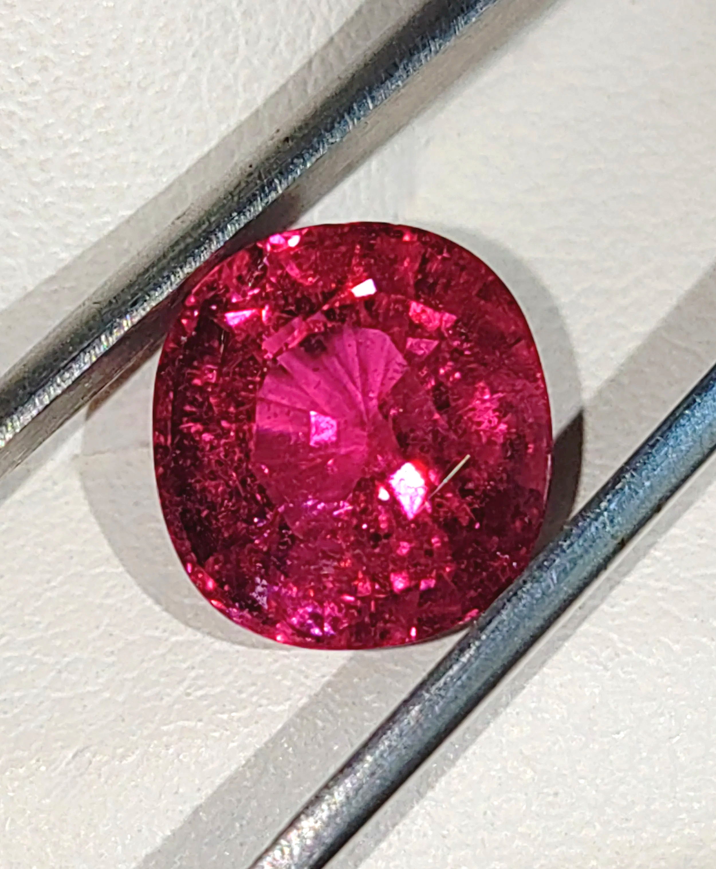GIA Certified Genuine Rubellite Tourmaline 4.27ct from TheCoveAtFoxHollow.com