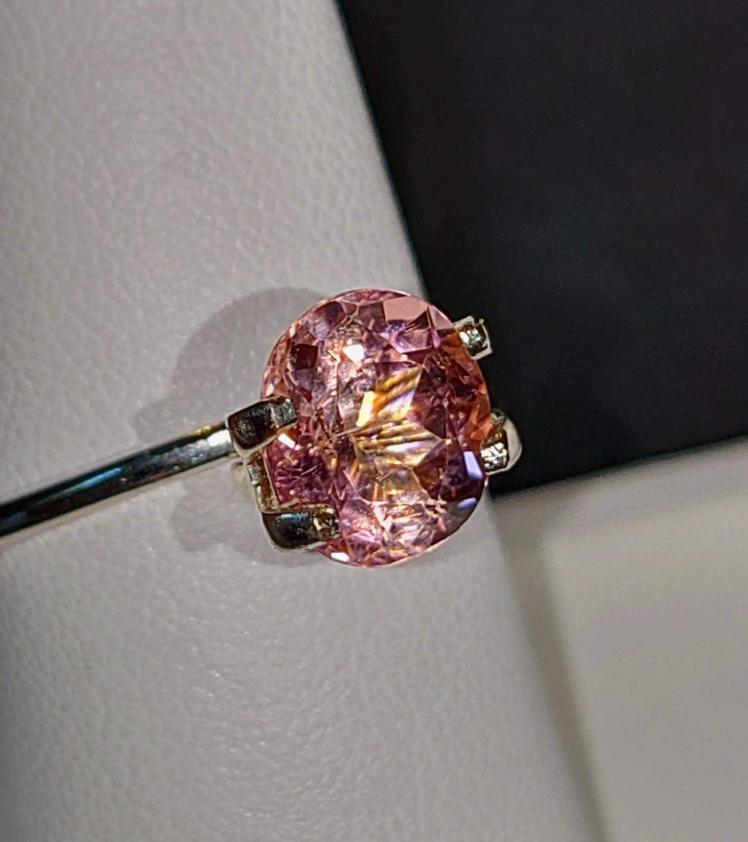 Genuine Neon Light Pink Titanium Tourmaline 2.21ct from TheCoveAtFoxHollow.com