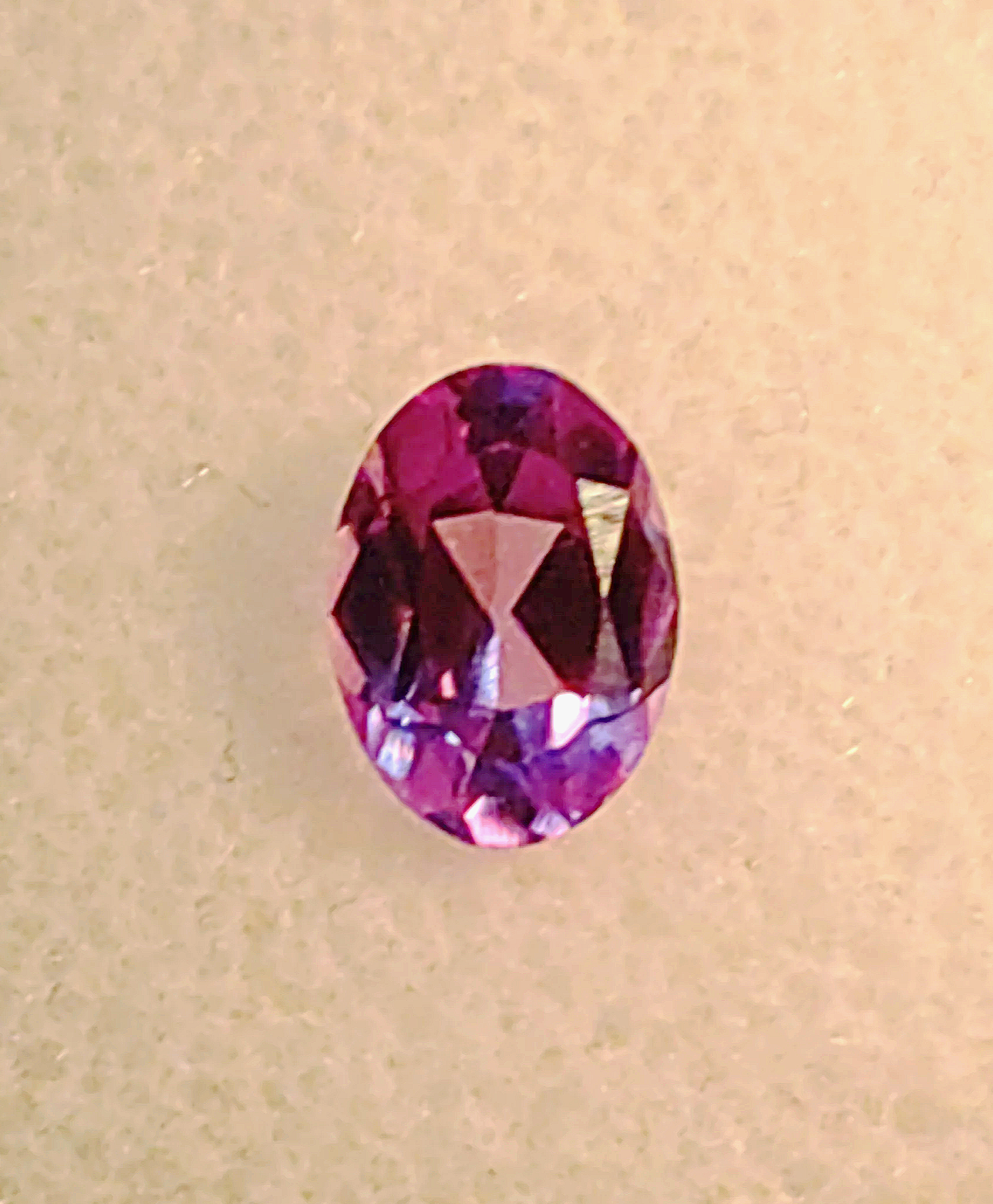 Genuine Alexandrite .87ct from TheCoveAtFoxHollow.com