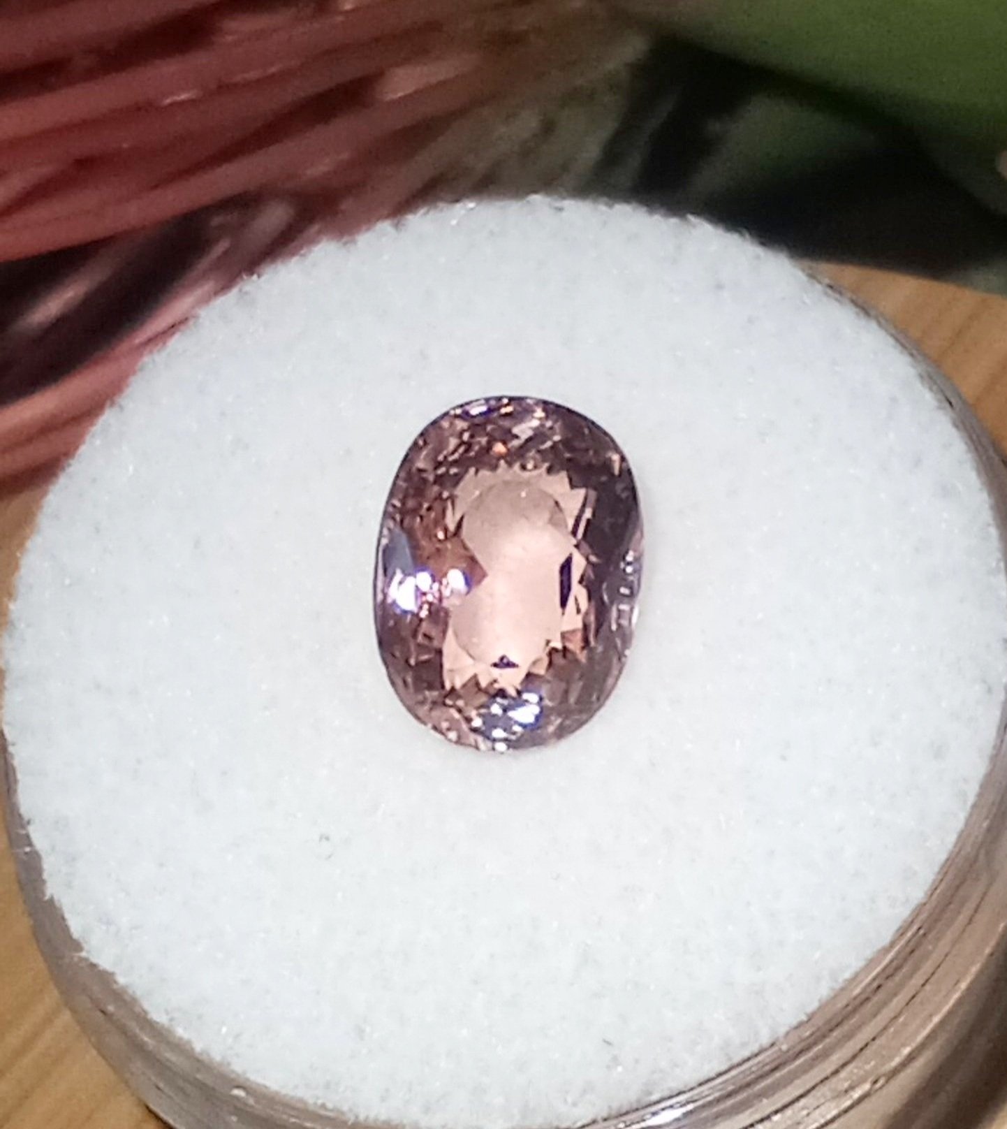 Genuine Orange Pink Padparadscha Congolese Tourmaline 2.70ct from thecoveatfoxhollow.com