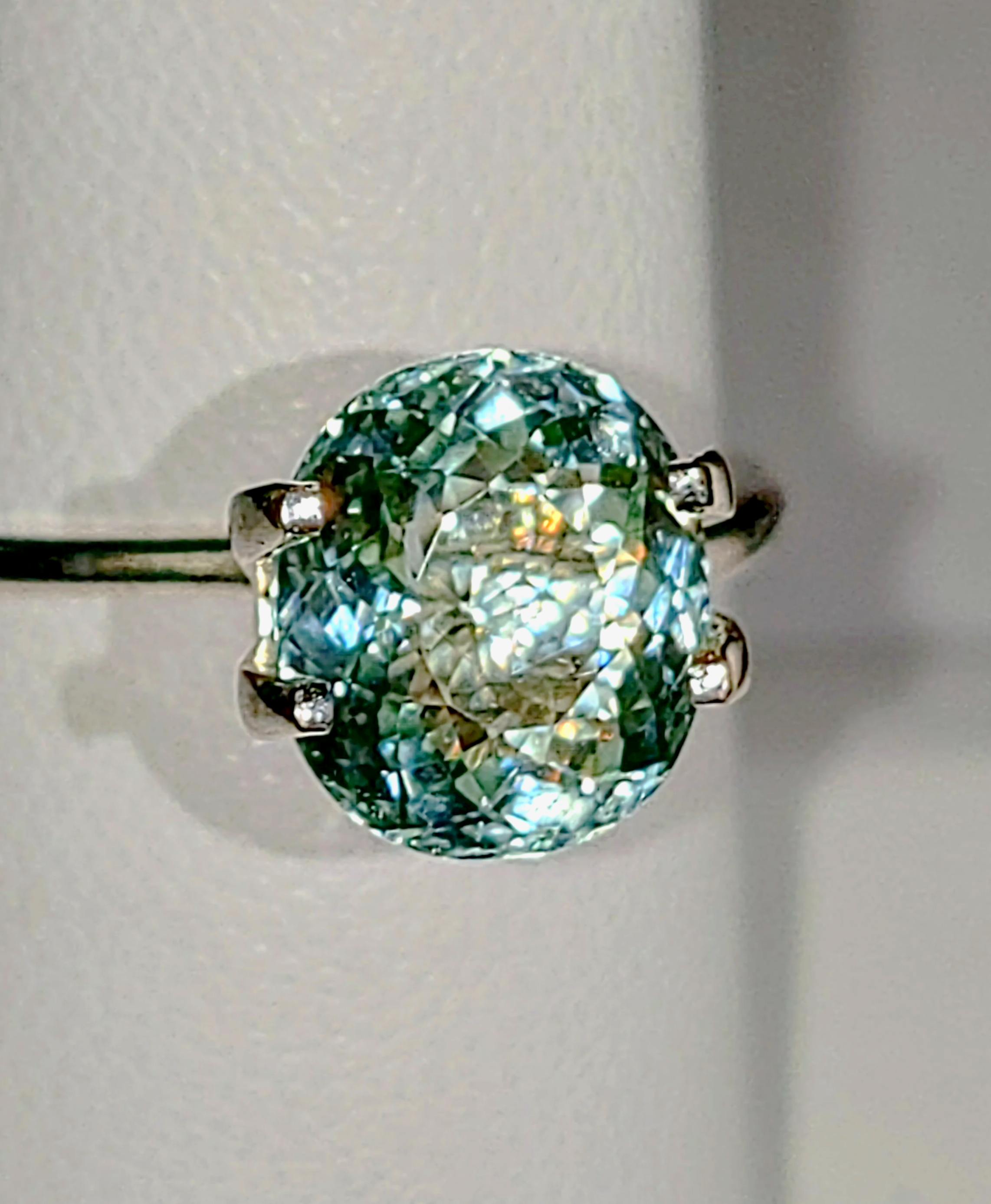 Neon Aqua Blue Titanium Tourmaline 2.94ct