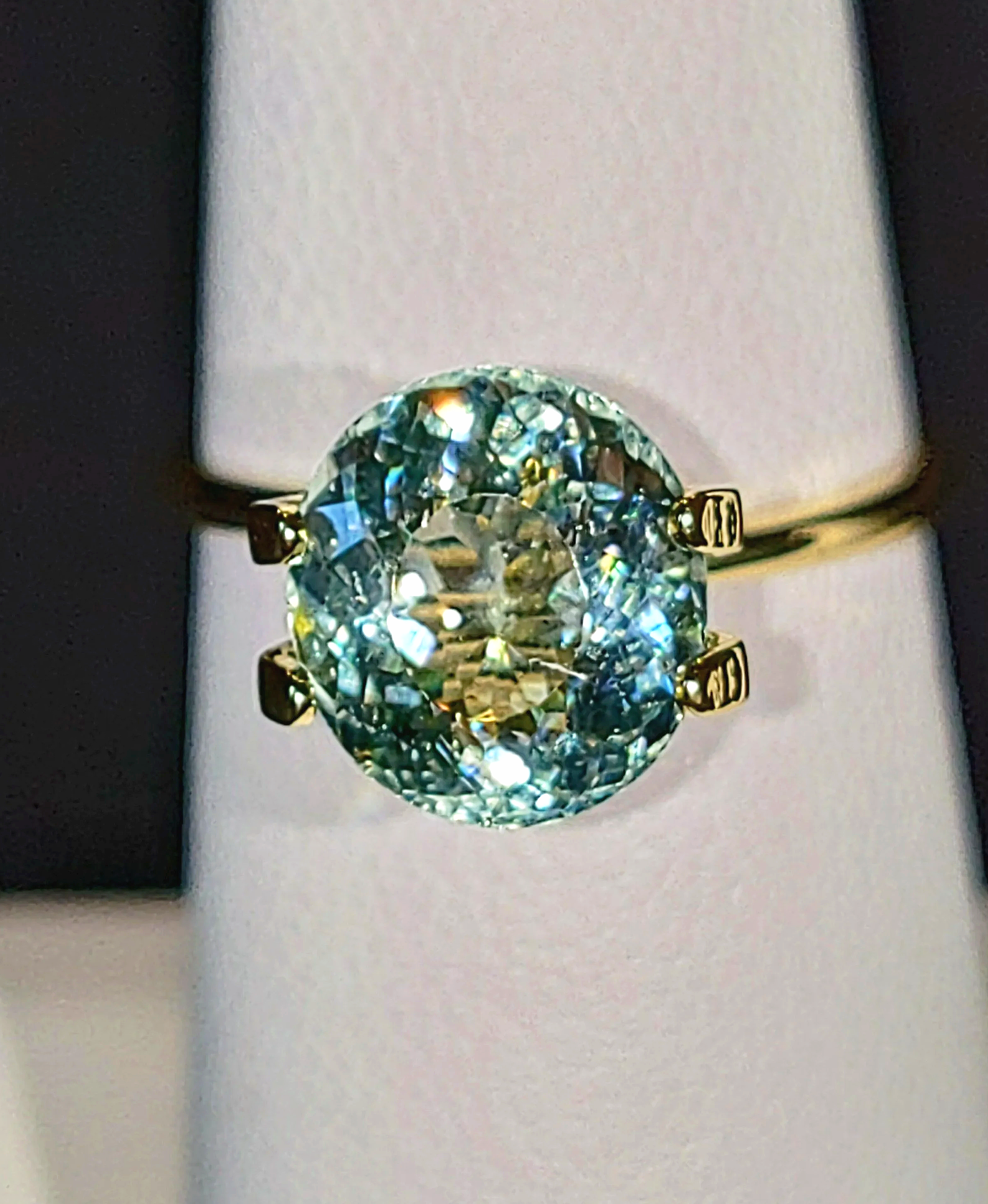Genuine Neon Seafoam Titanium Tourmaline 2.60ct from TheCoveAtFoxHollow.com