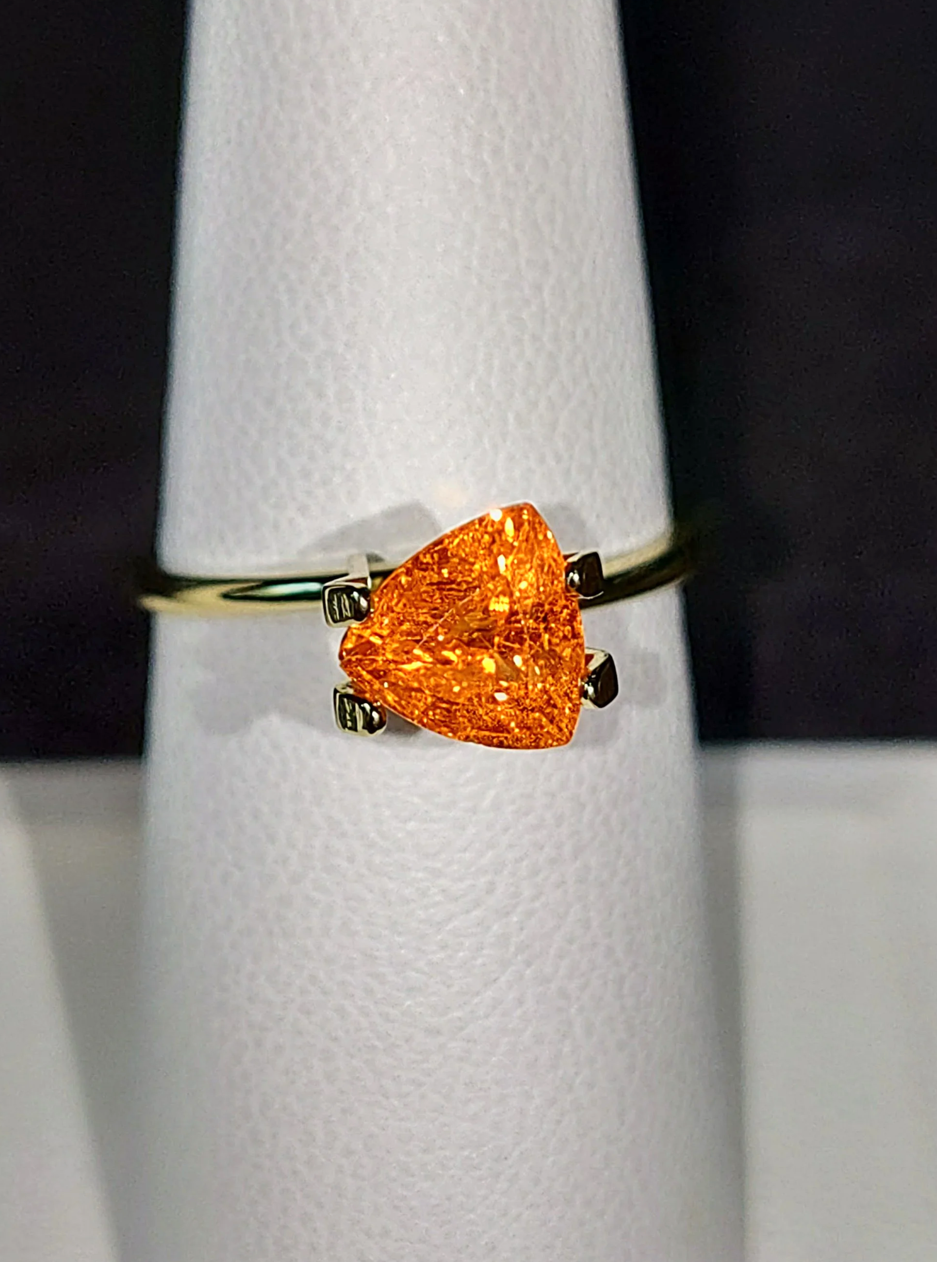 Genuine Mandarin Garnet 1.92ct from TheCoveAtFoxHollow.com