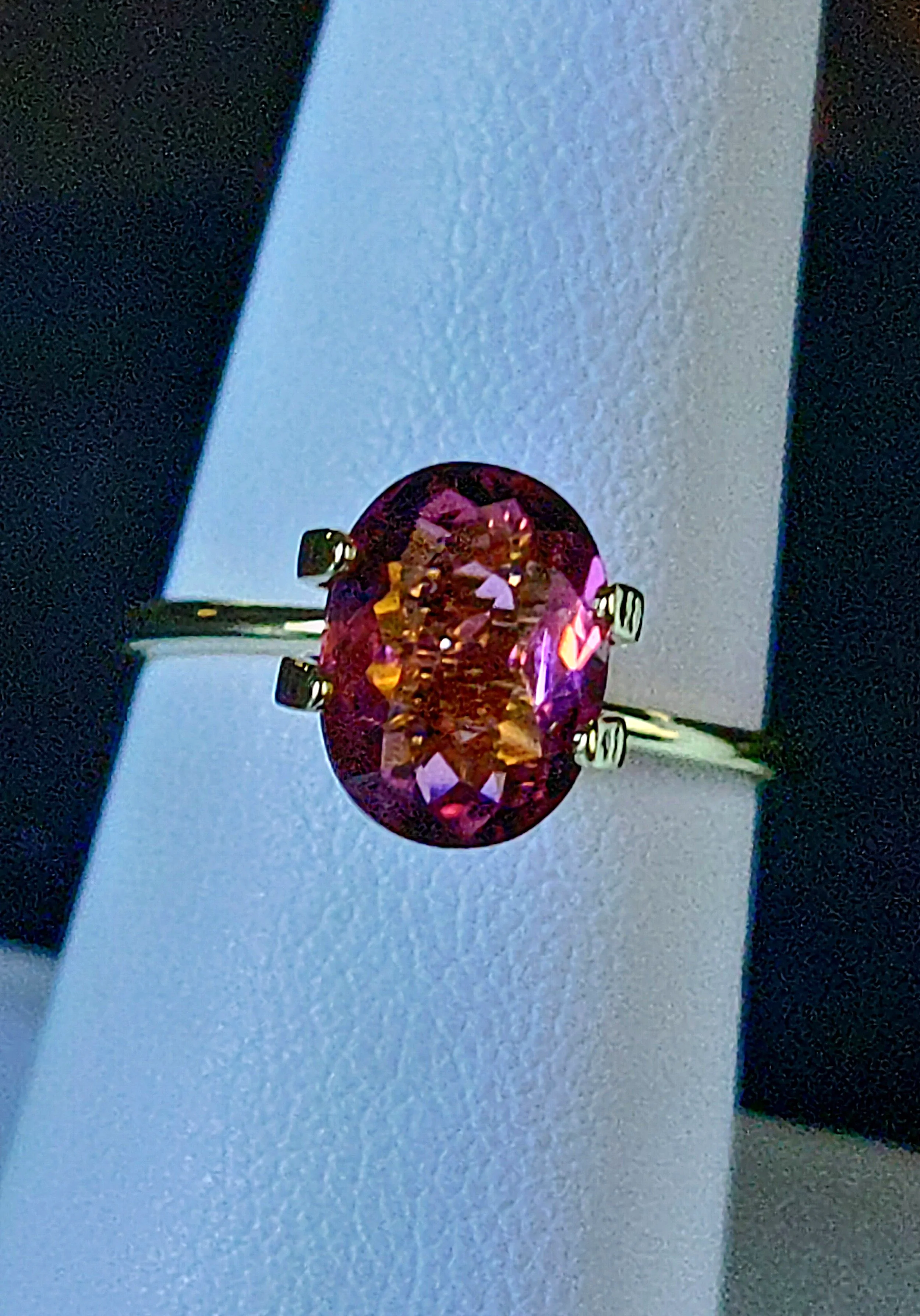 Genuine Neon Hot Pink Titanium Tourmaline 1.74ct from TheCoveAtFoxHollow.com