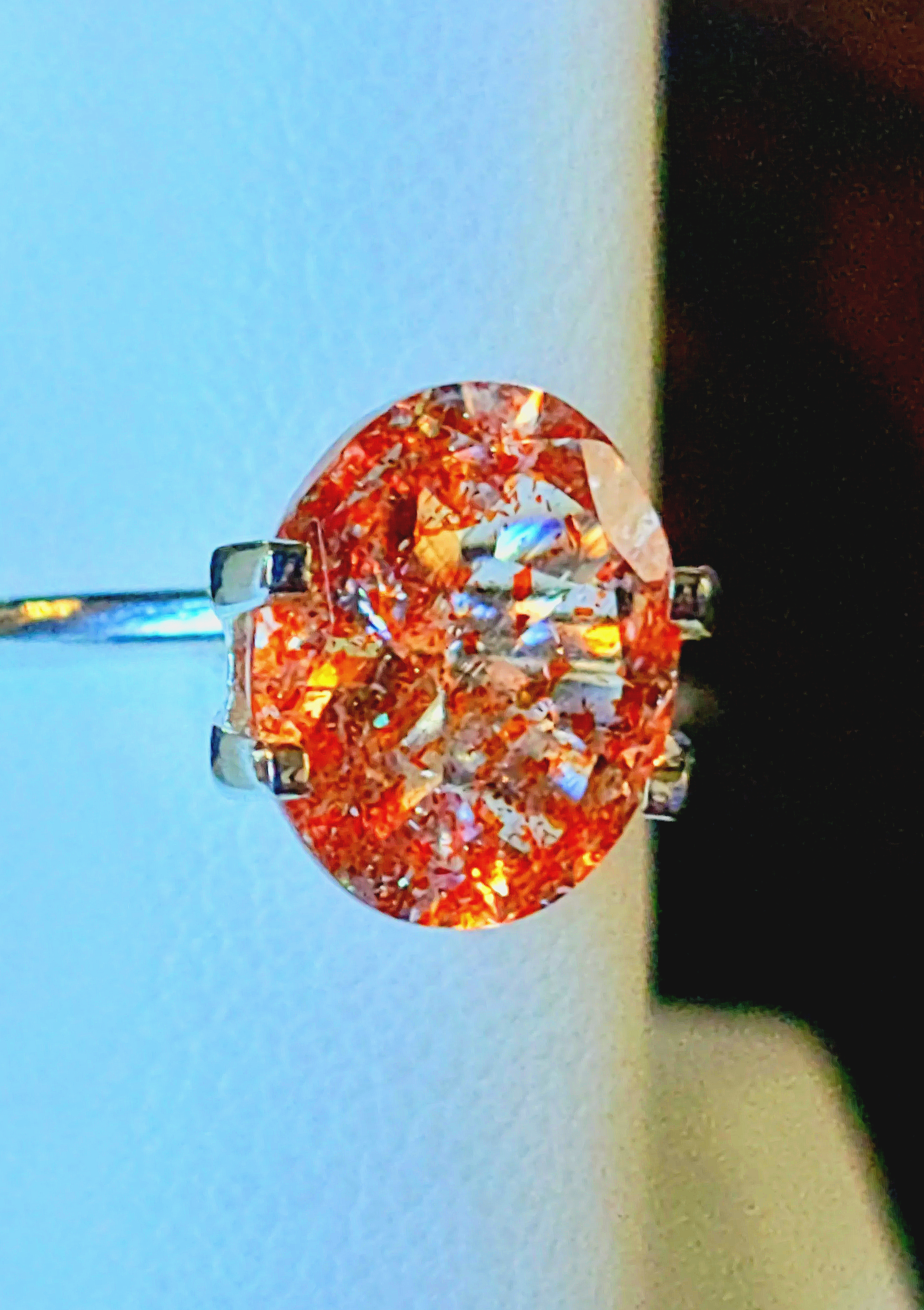 Genuine Tanzanian Sunstone 2.56ct from TheCoveAtFoxHollow.com