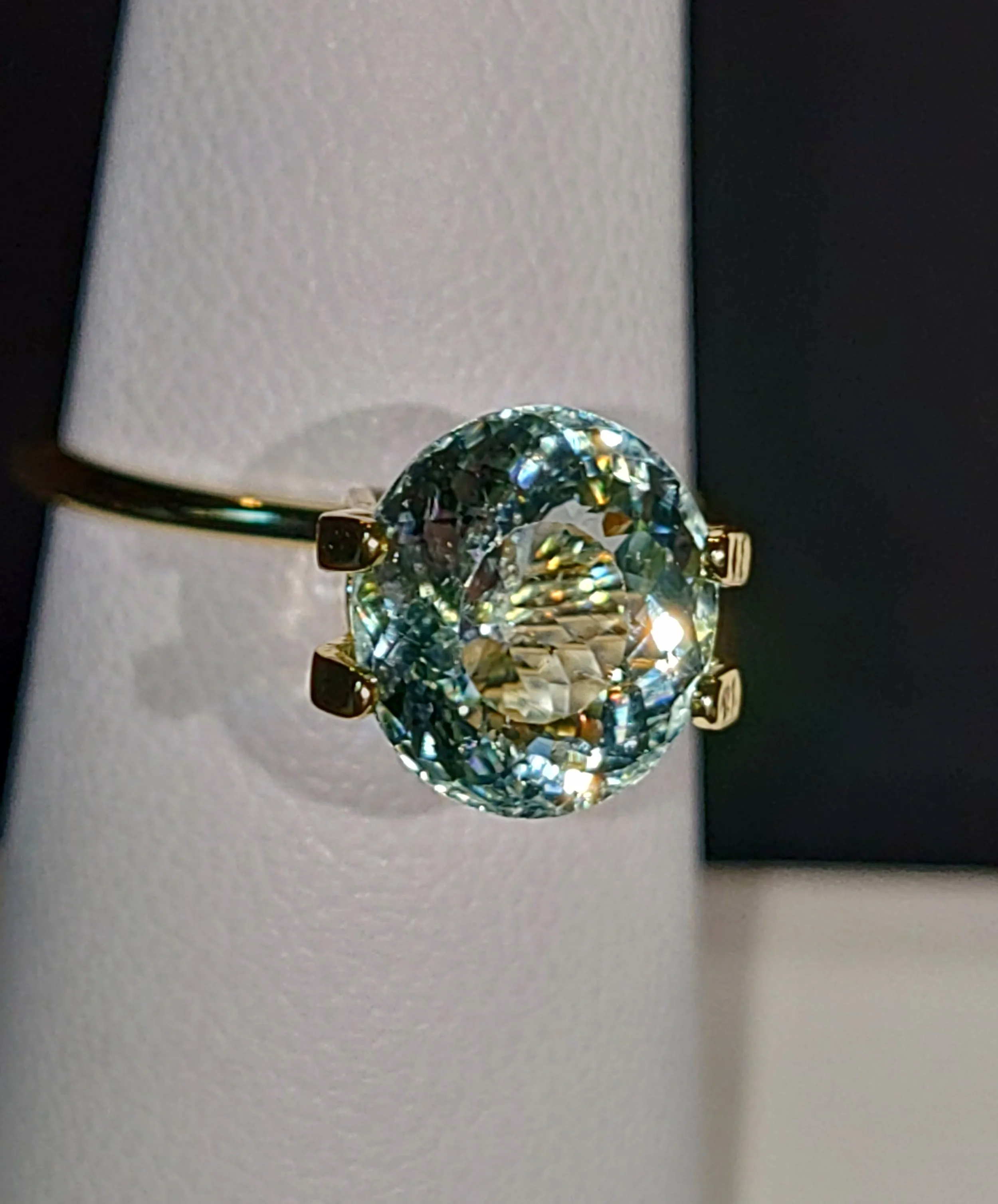 Genuine Neon Seafoam Titanium Tourmaline 2.60ct from TheCoveAtFoxHollow.com