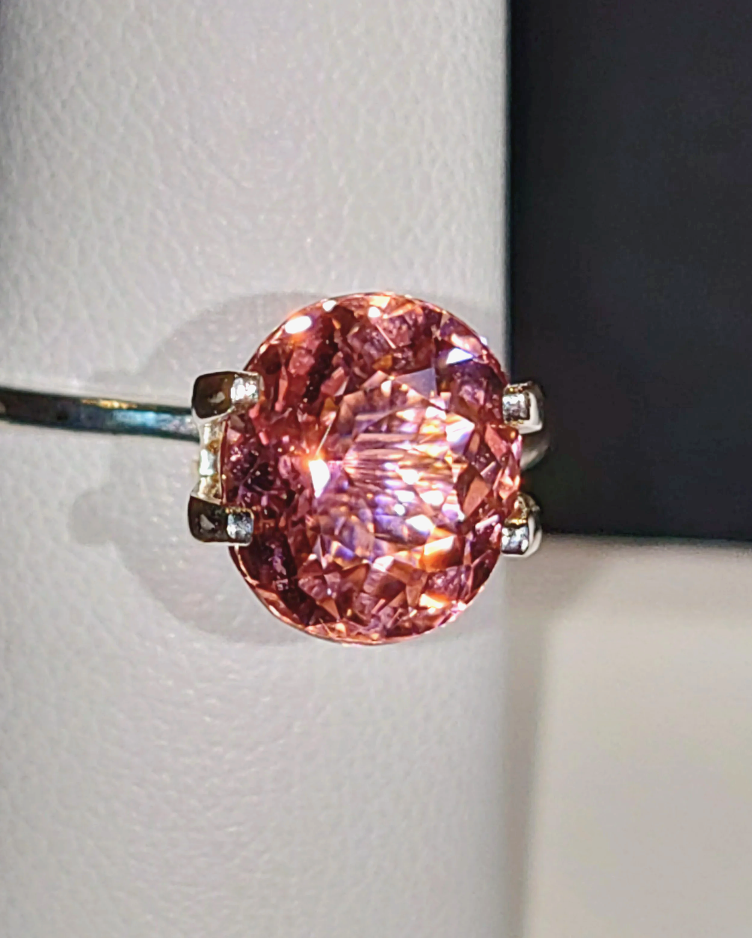 Genuine Neon Pink Titanium Tourmaline 3ct from TheCoveAtFoxHollow.com