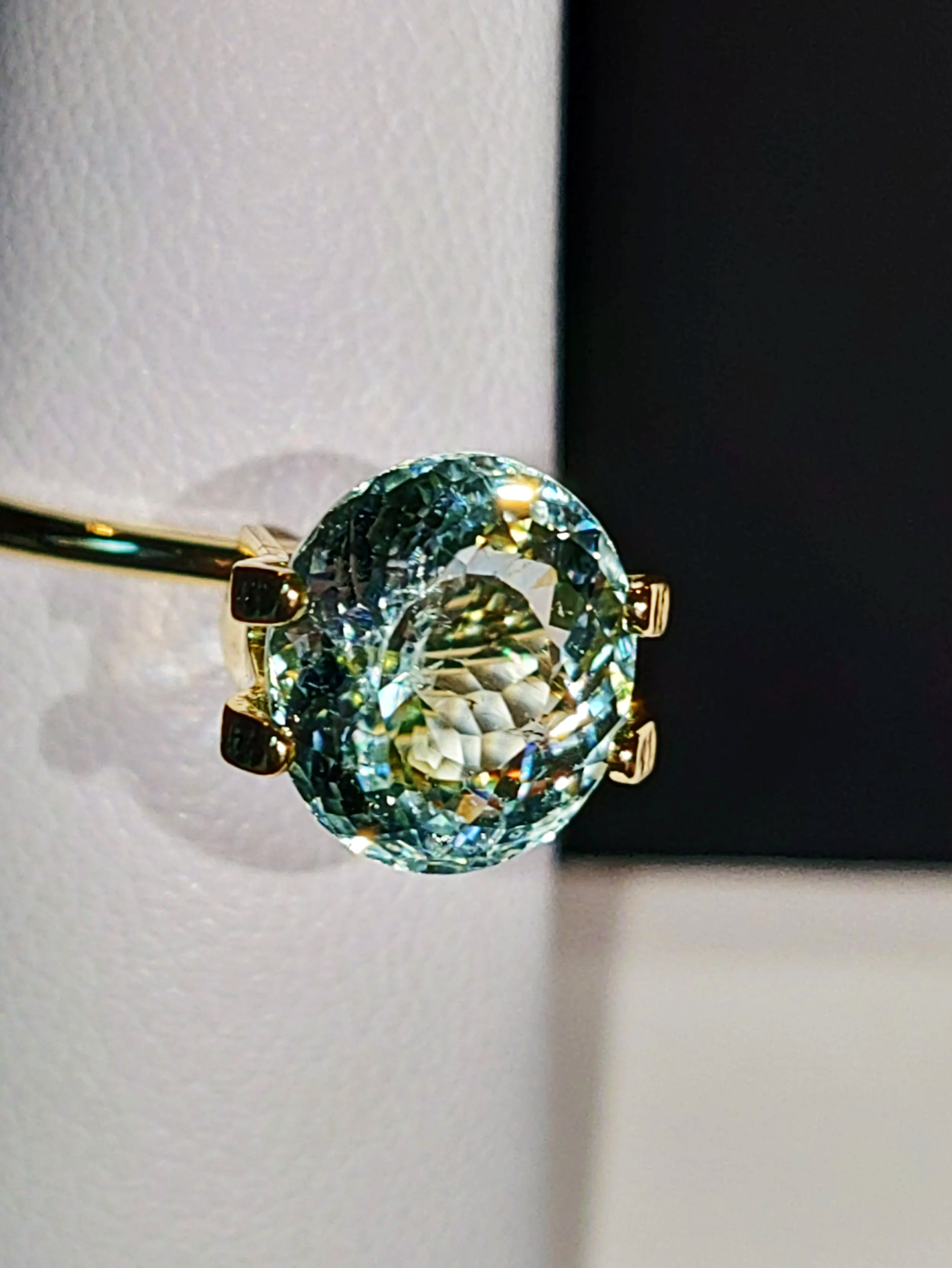 Genuine Neon Seafoam Titanium Tourmaline 2.60ct from TheCoveAtFoxHollow.com