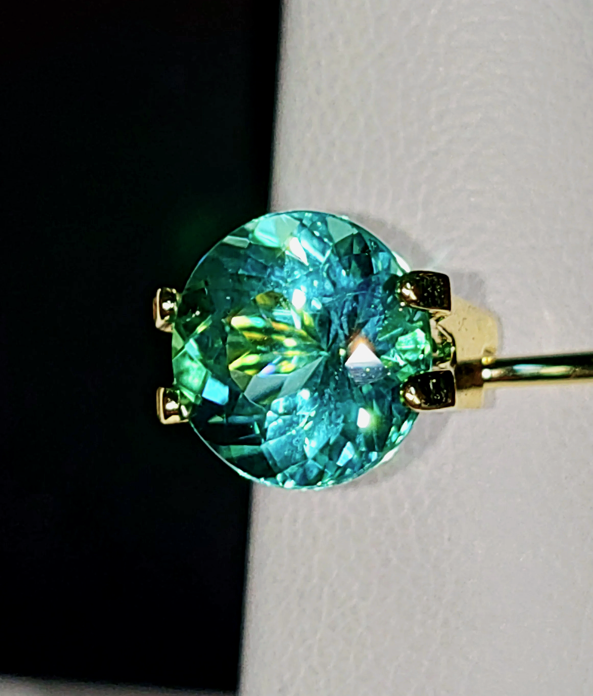 Genuine Neon Paraiba Tourmaline 2.83ct from TheCoveAtFoxHollow.com