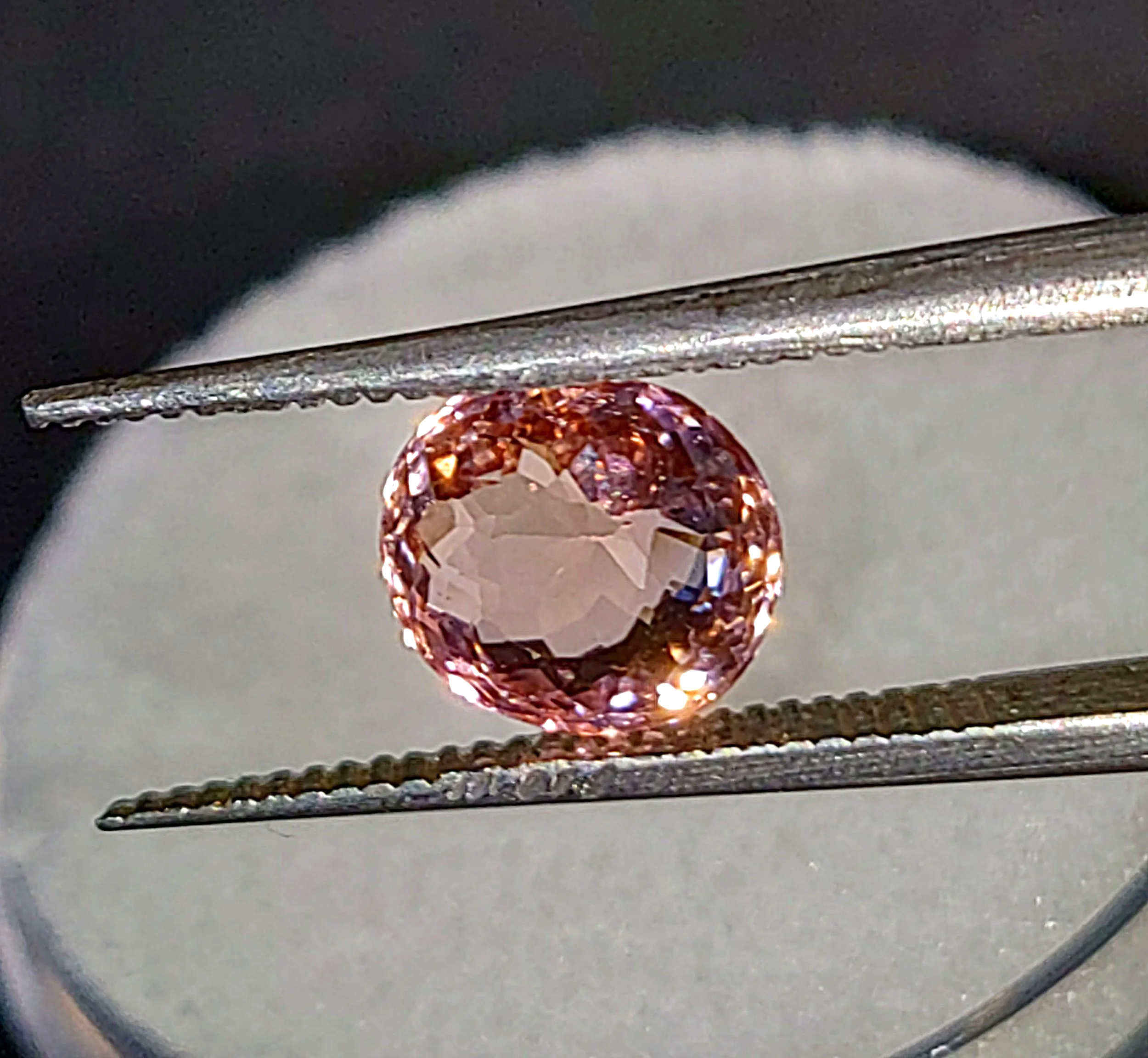 Genuine Neon Pink Titanium Tourmaline 1.43ct from TheCoveAtFoxHollow.com