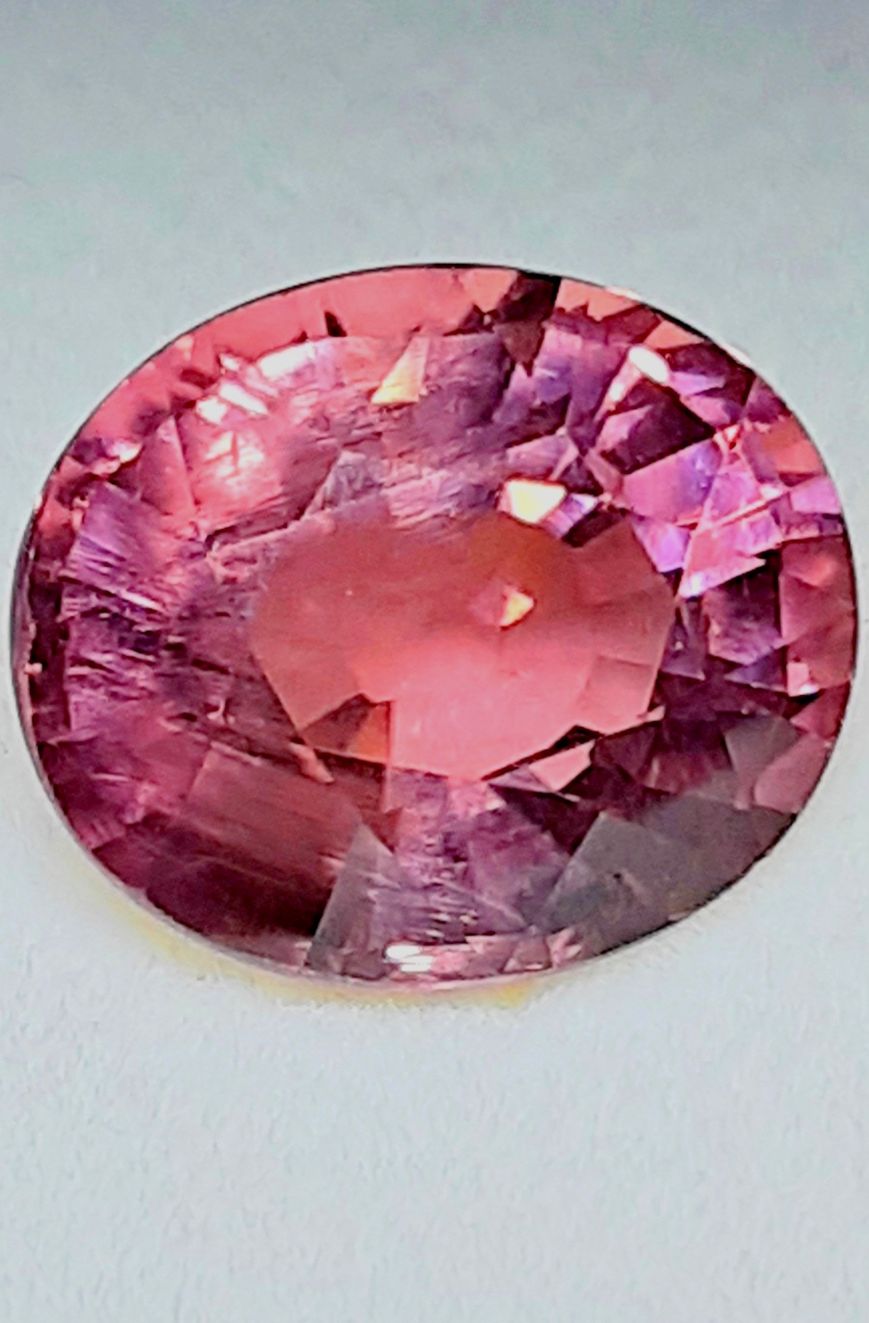 Pink Orange Padparadscha Congolese Tourmaline