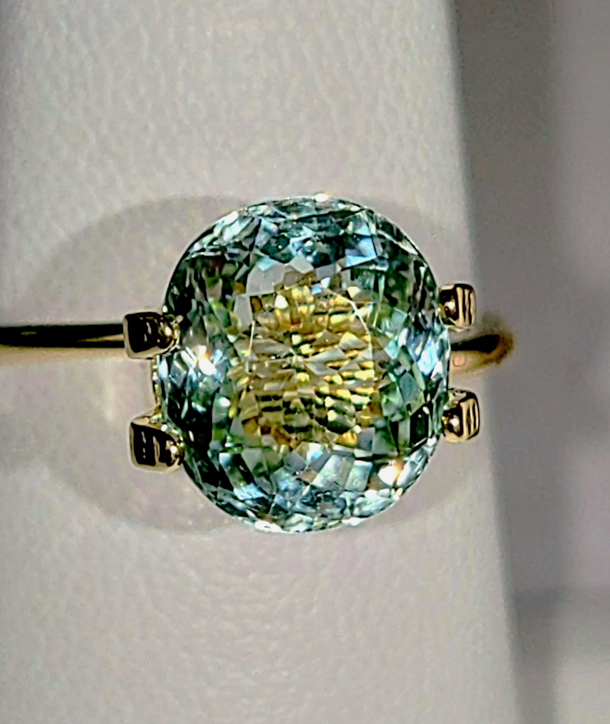 Genuine Neon Aqua Blue Titanium Tourmaline 2.94ct - TheCoveAtFoxHollow.com