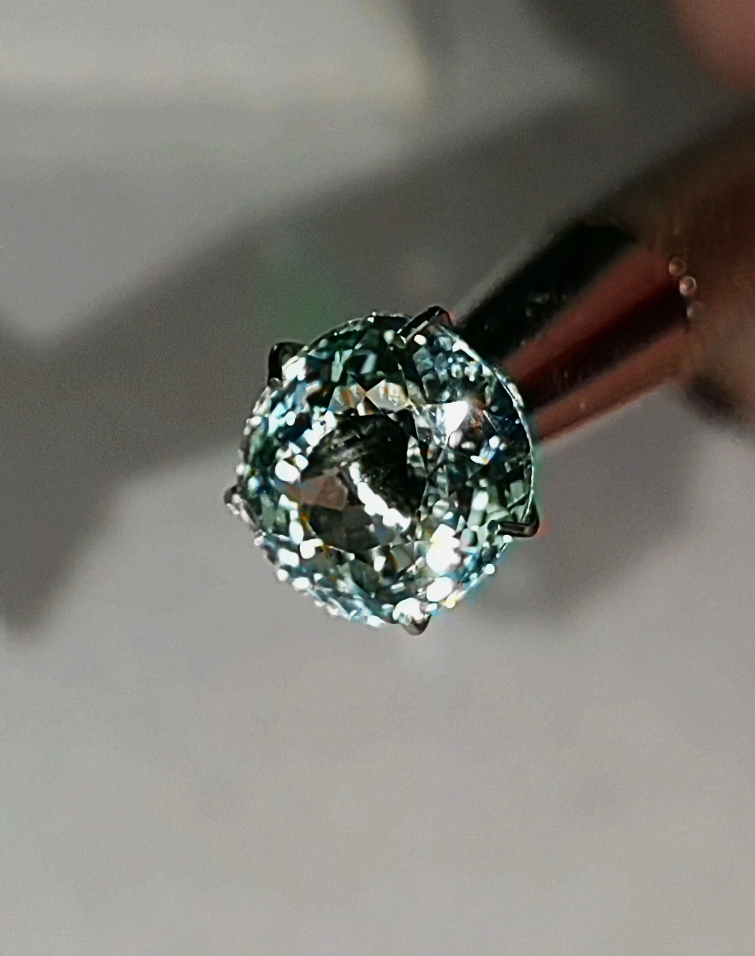 Genuine Neon Aqua Blue Titanium Tourmaline 2.94ct - TheCoveAtFoxHollow.com