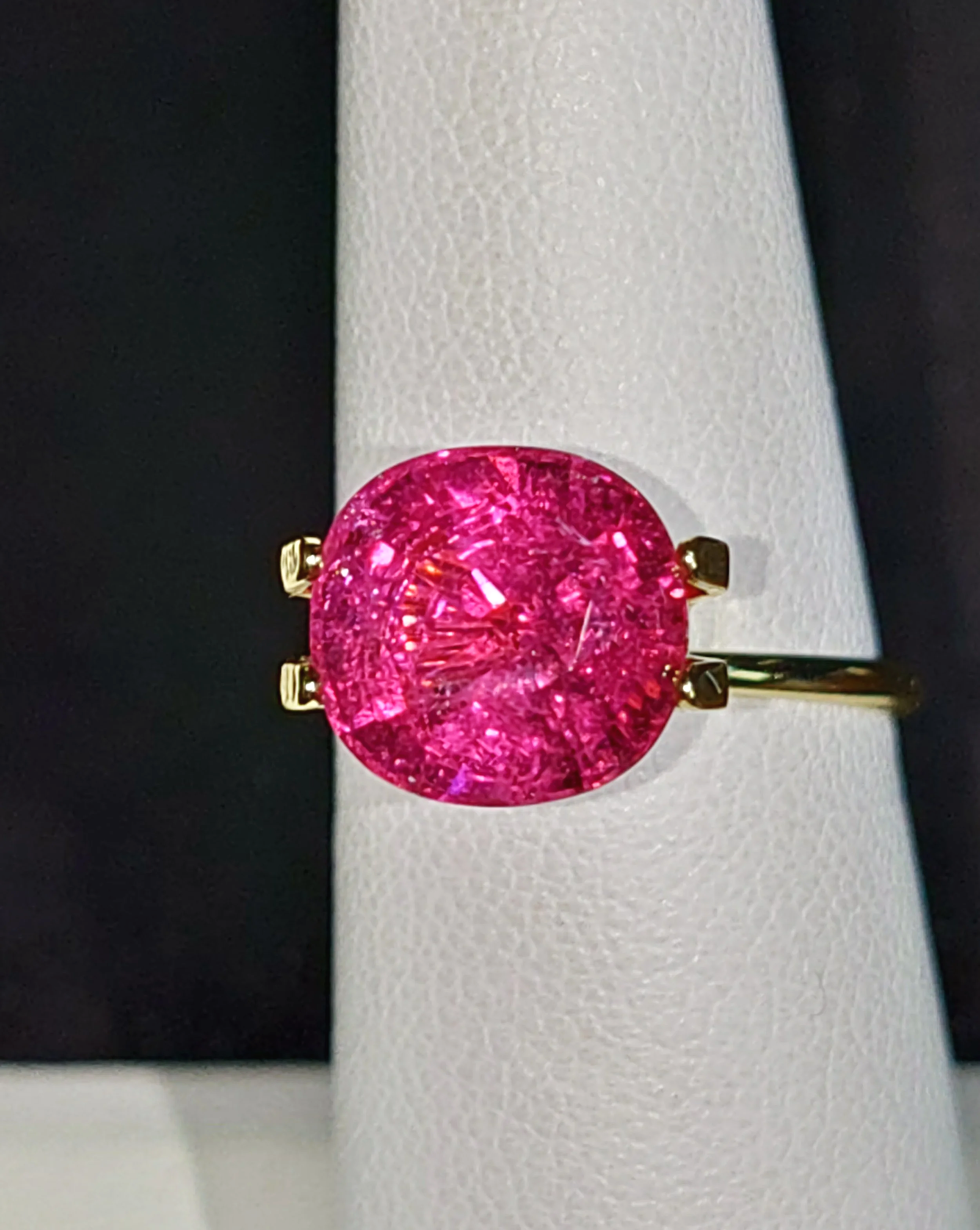 GIA Certified Genuine Rubellite Tourmaline 4.27ct from TheCoveAtFoxHollow.com