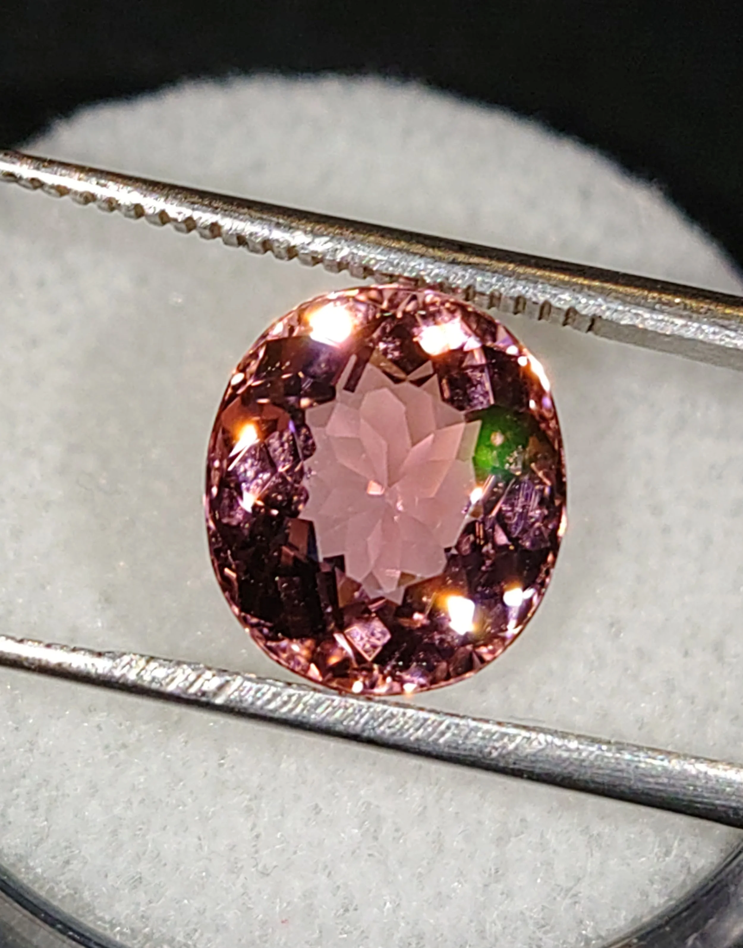 Genuine Neon Pink Titanium Tourmaline 3ct from TheCoveAtFoxHollow.com