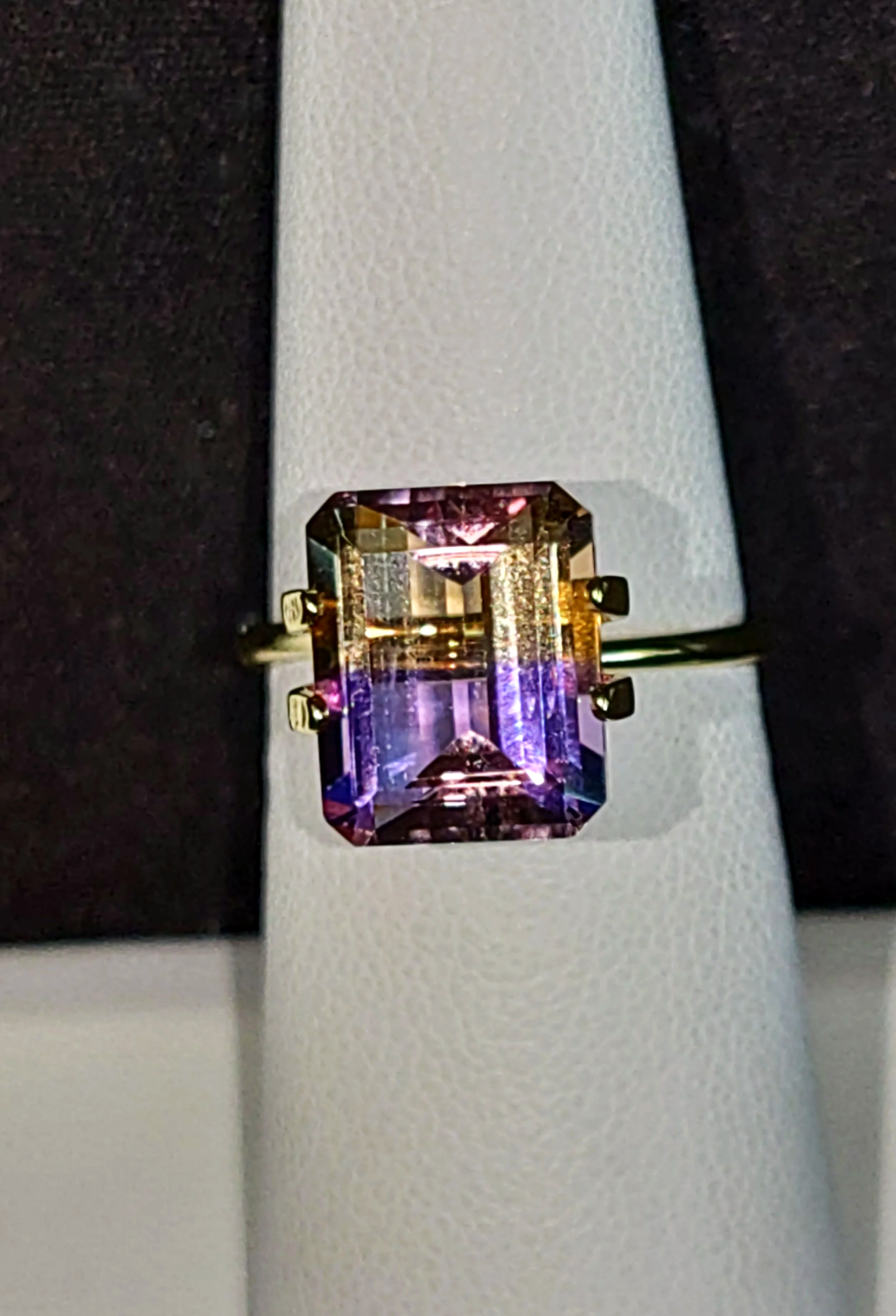 Genuine Ametrine 4.40ct from TheCoveAtFoxHollow.com