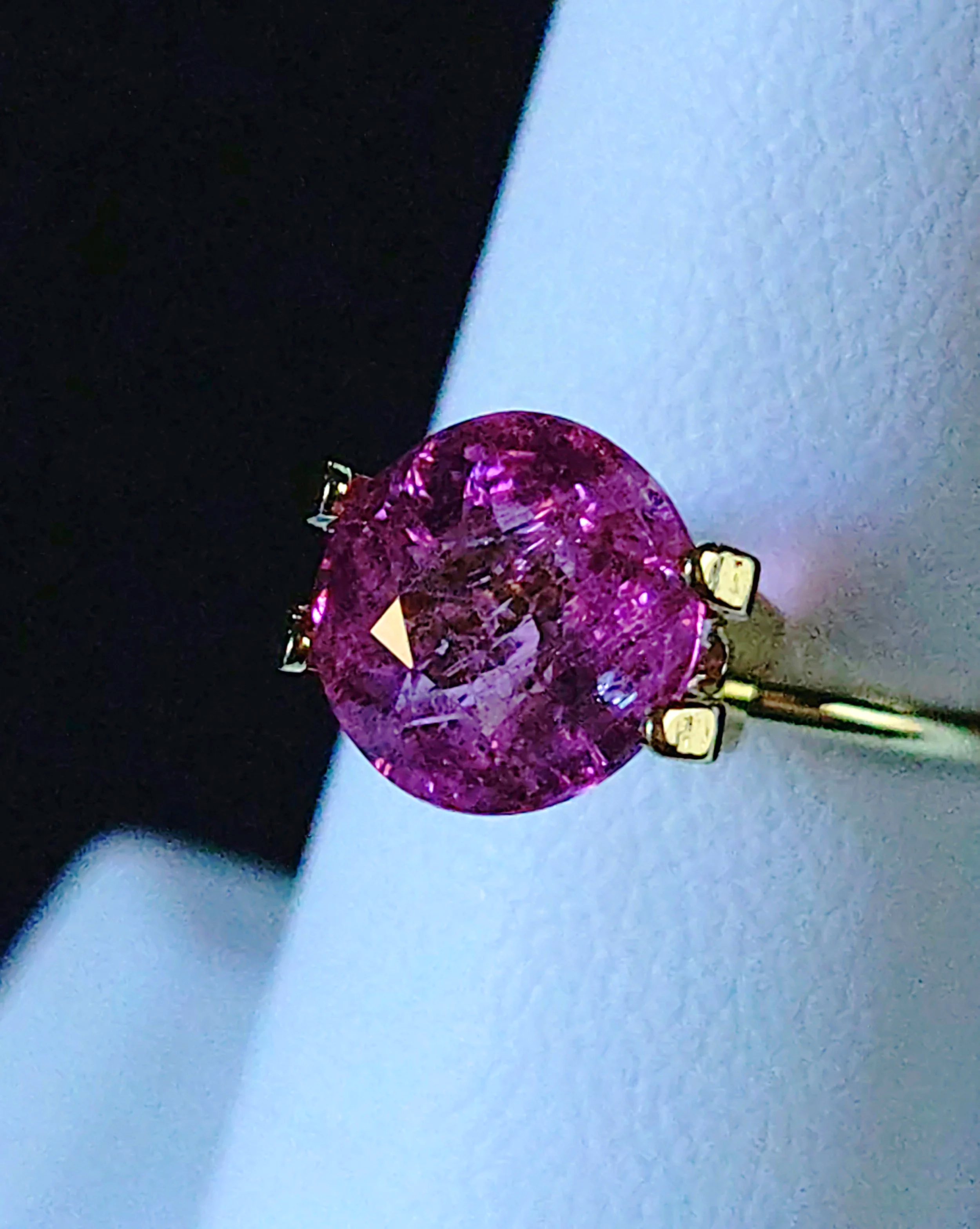 Genuine Neon Fuchsia Titanium Tourmaline 2.53ct from TheCoveAtFoxHollow.com