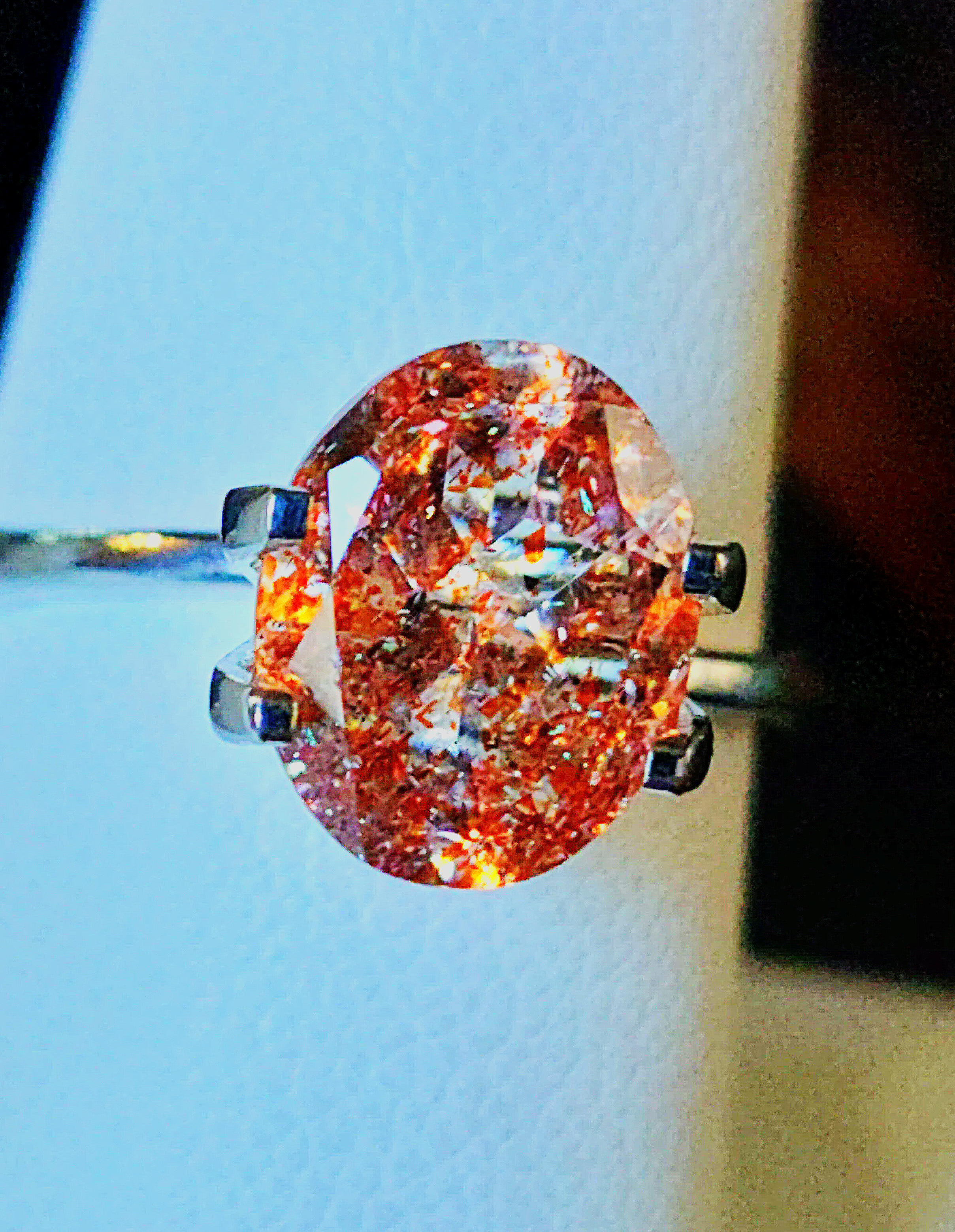 Genuine Tanzanian Sunstone 2.56ct from TheCoveAtFoxHollow.com