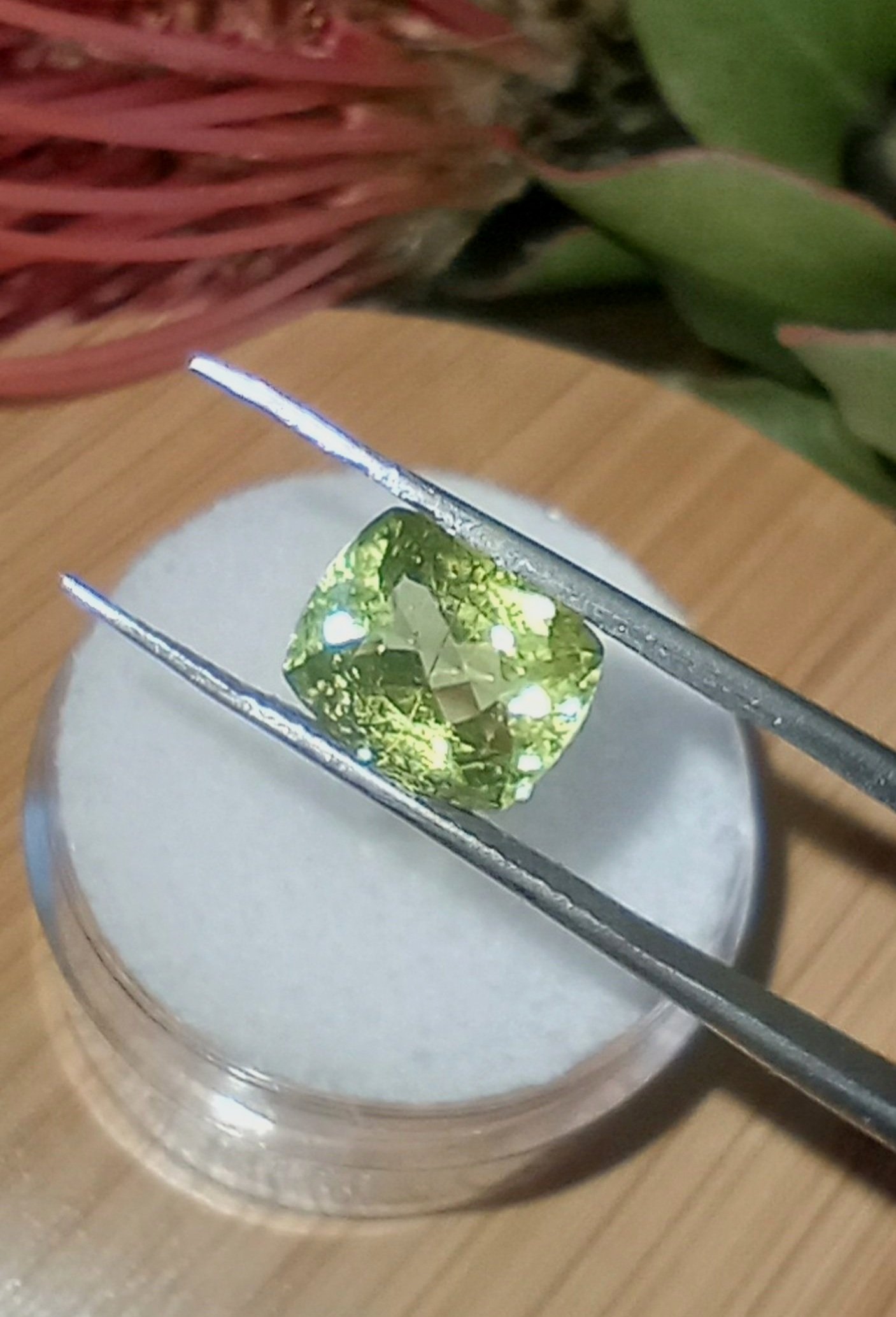 Genuine Green Congolese Tourmaline 2.13ct from thecoveatfoxhollow.com