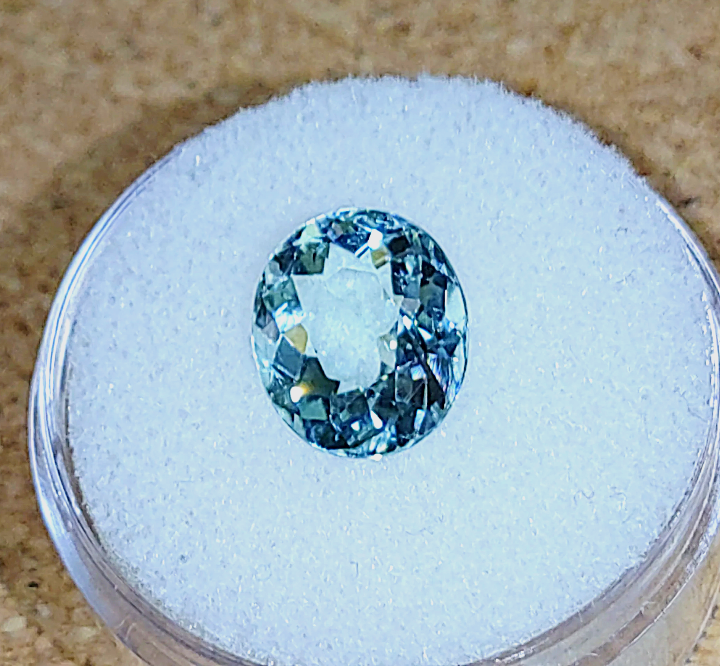 Genuine Neon Seafoam Titanium Tourmaline 3.18ct from TheCoveAtFoxHollow.com