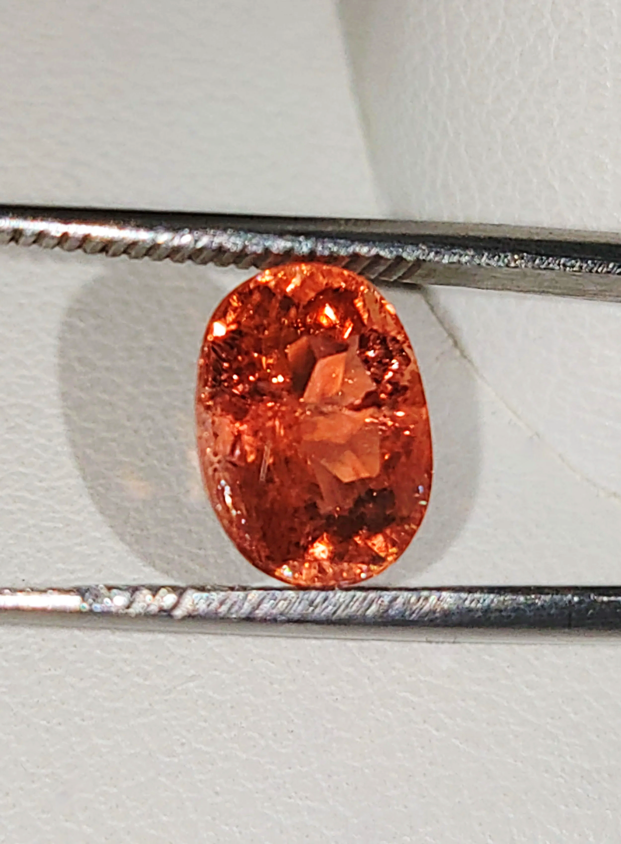 Genuine Neon Orange Titanium Tourmaline 2.07ct from TheCoveAtFoxHollow.com