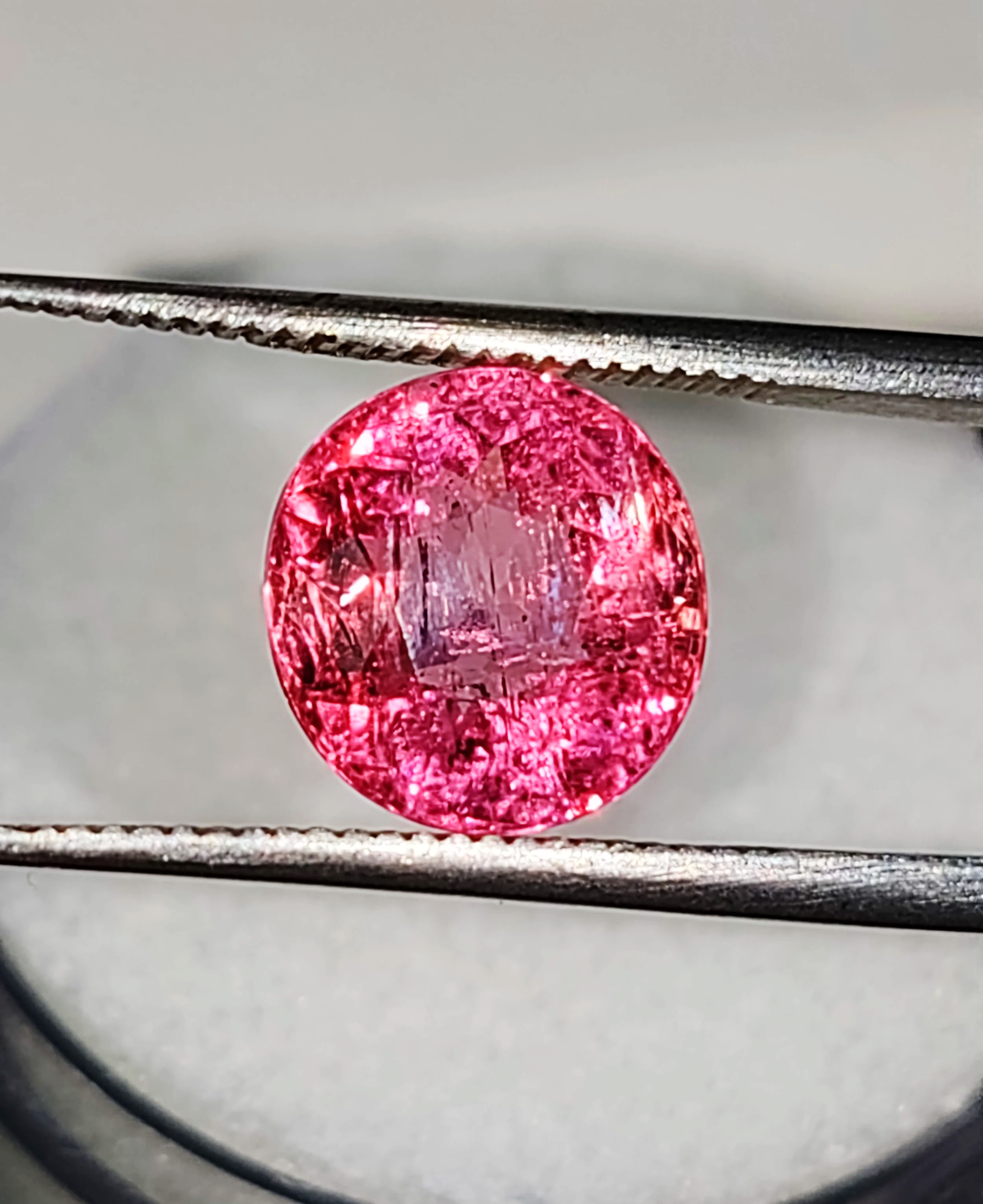 Genuine Neon Fuchsia Titanium Tourmaline 2.53ct from TheCoveAtFoxHollow.com