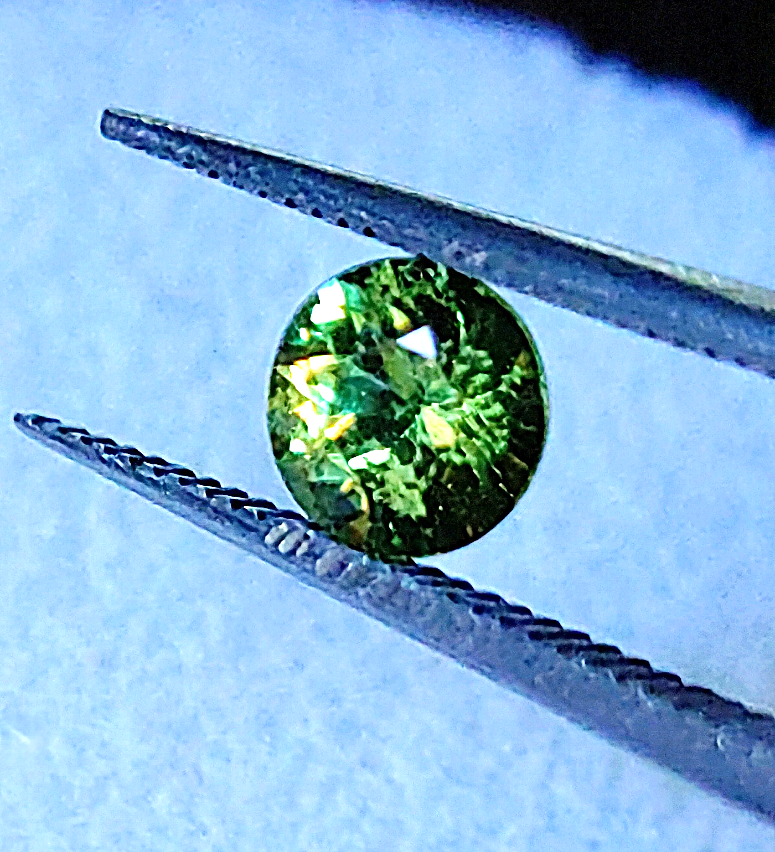 Genuine Green Dragon Mine Precious Demantoid Garnet .54ct from TheCoveAtFoxHollow.com