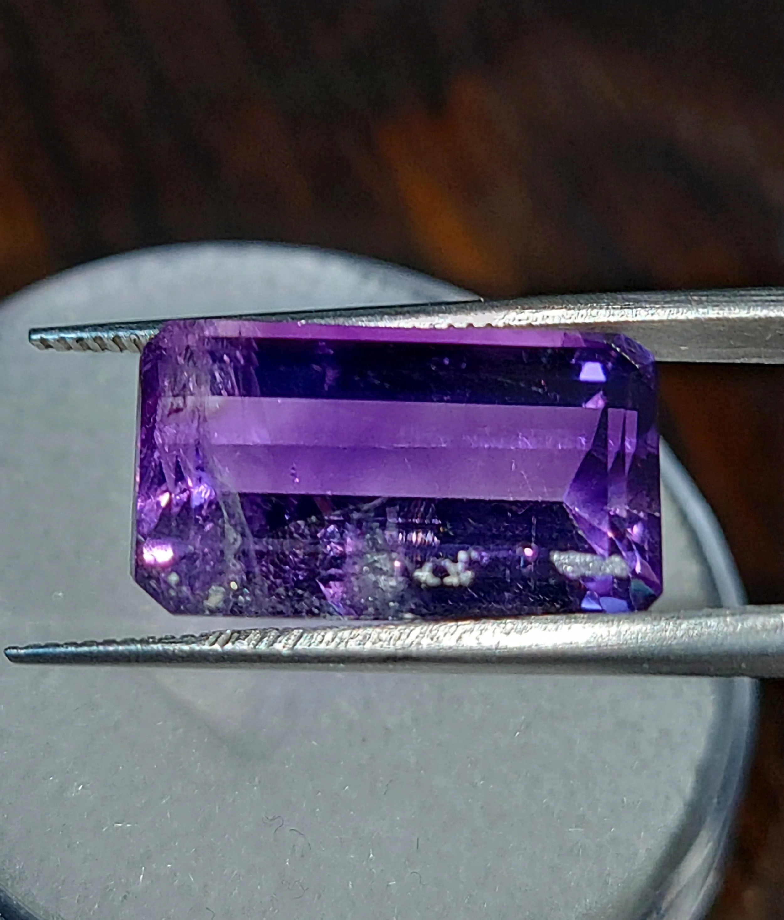 Genuine Hairy Amethyst 9.41ct from TheCoveAtFoxHollow.com