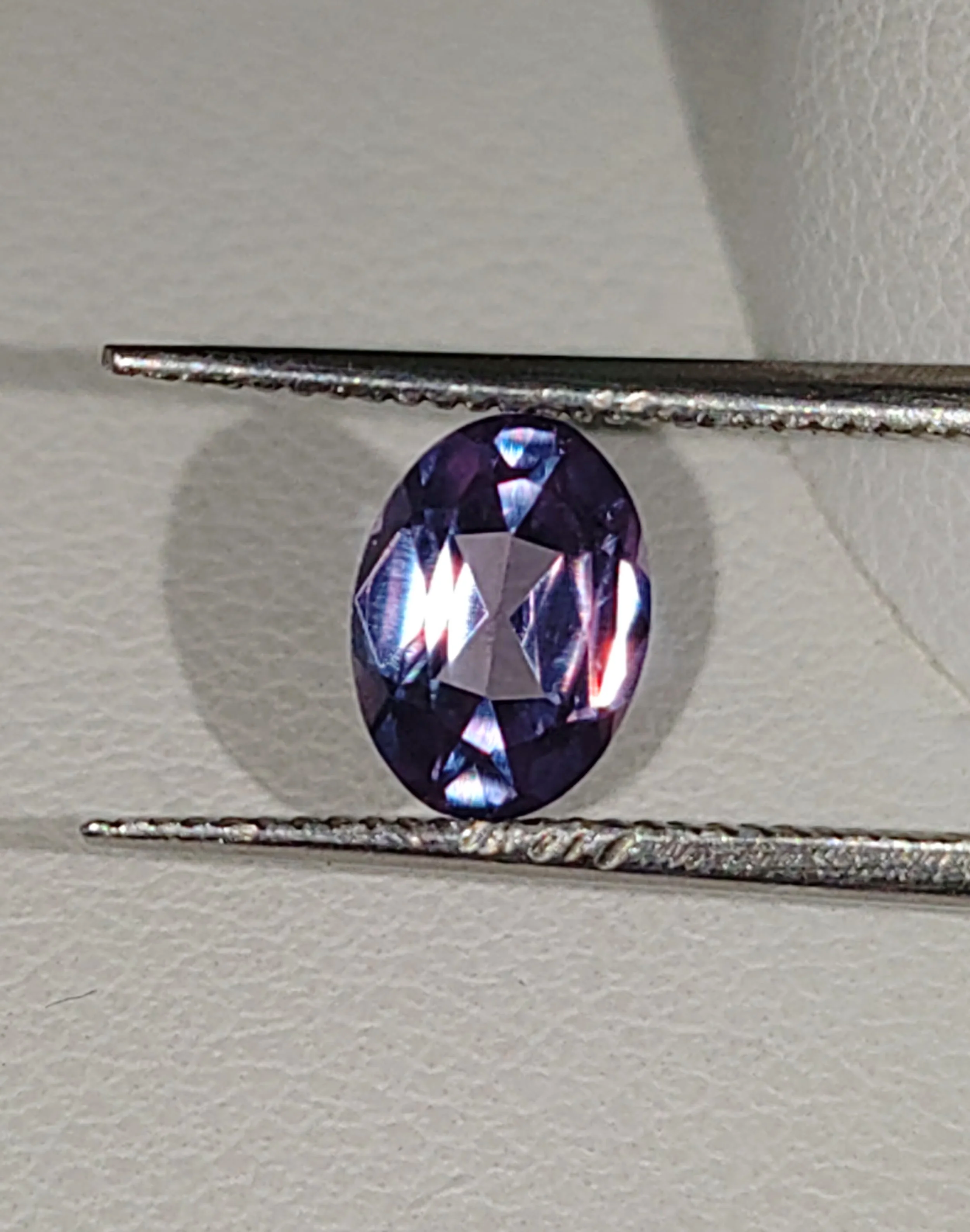 Genuine Alexandrite .87ct from TheCoveAtFoxHollow.com