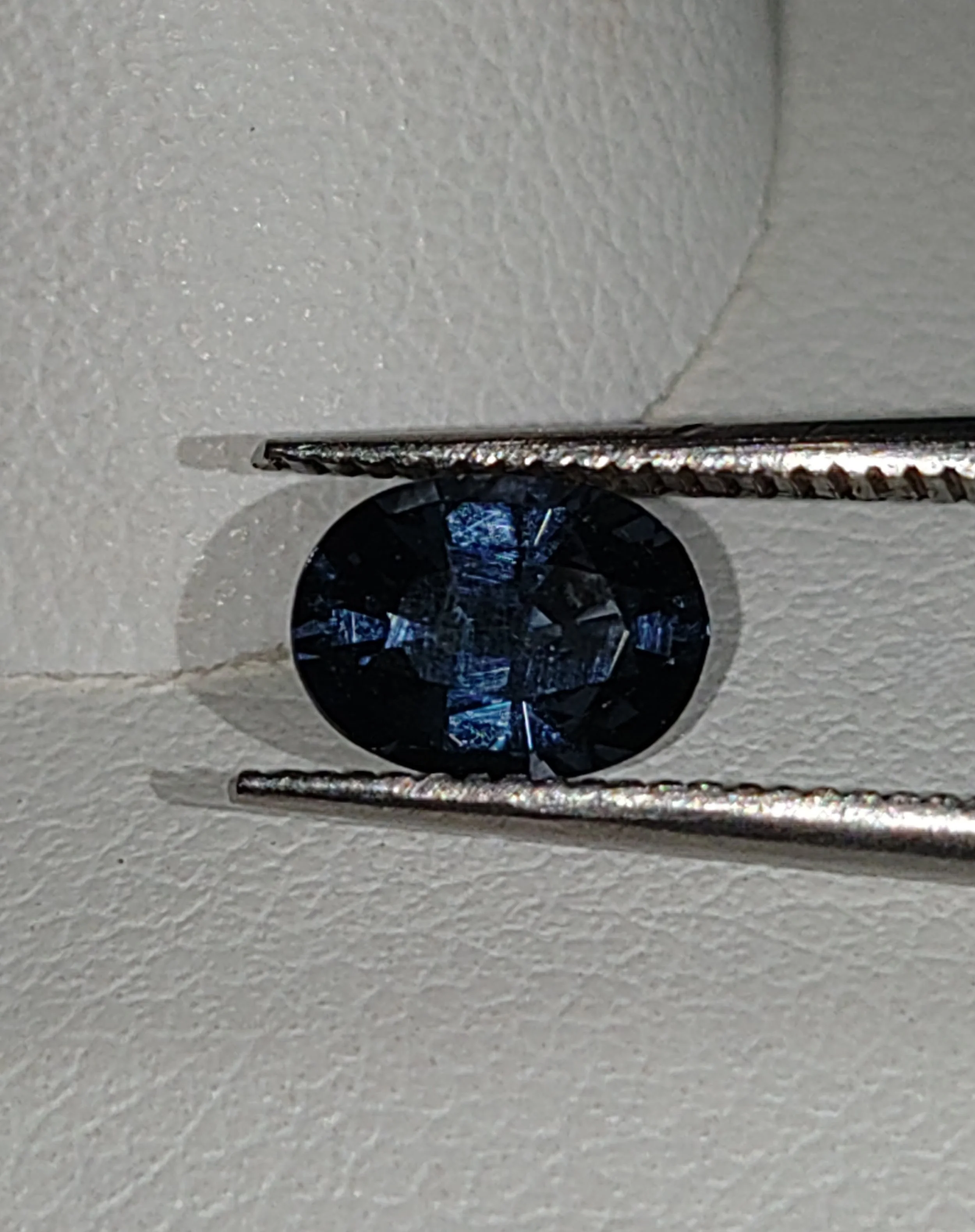 Genuine Cobalt Blue Spinel .90ct from TheCoveAtFoxHollow.com