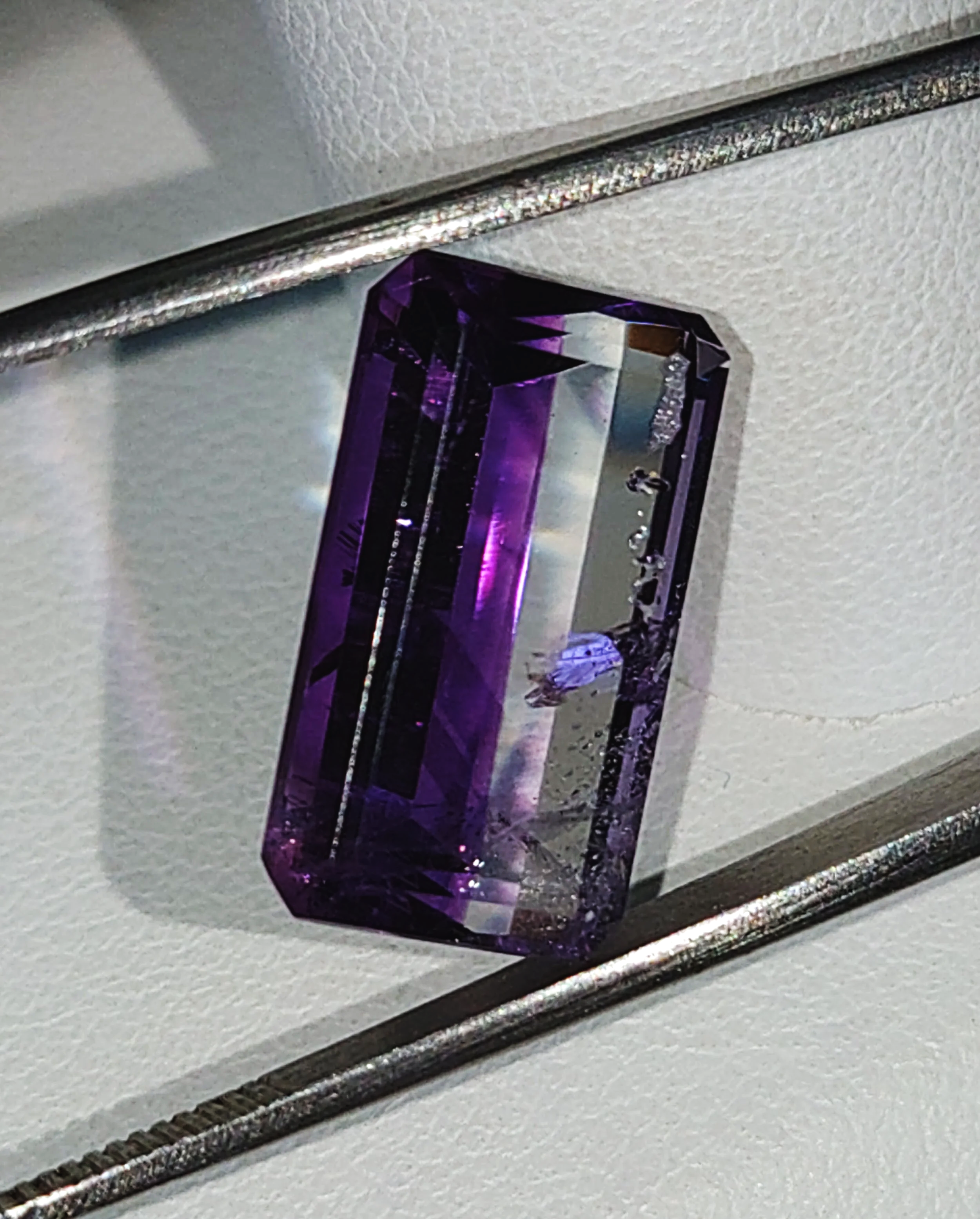 Genuine Hairy Amethyst 9.41ct from TheCoveAtFoxHollow.com