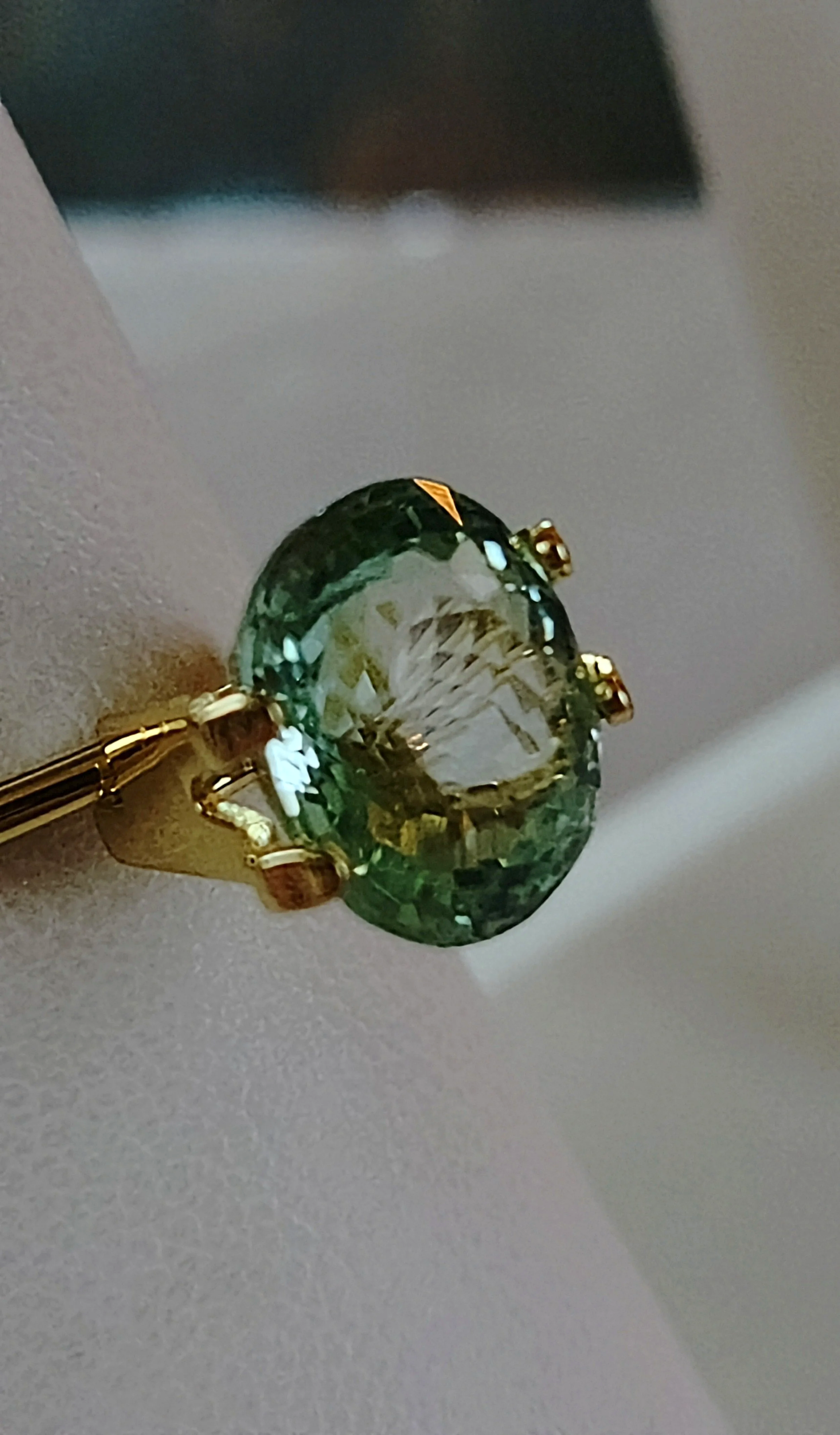 Genuine Neon Aqua Blue Titanium Tourmaline 2.94ct - TheCoveAtFoxHollow.com