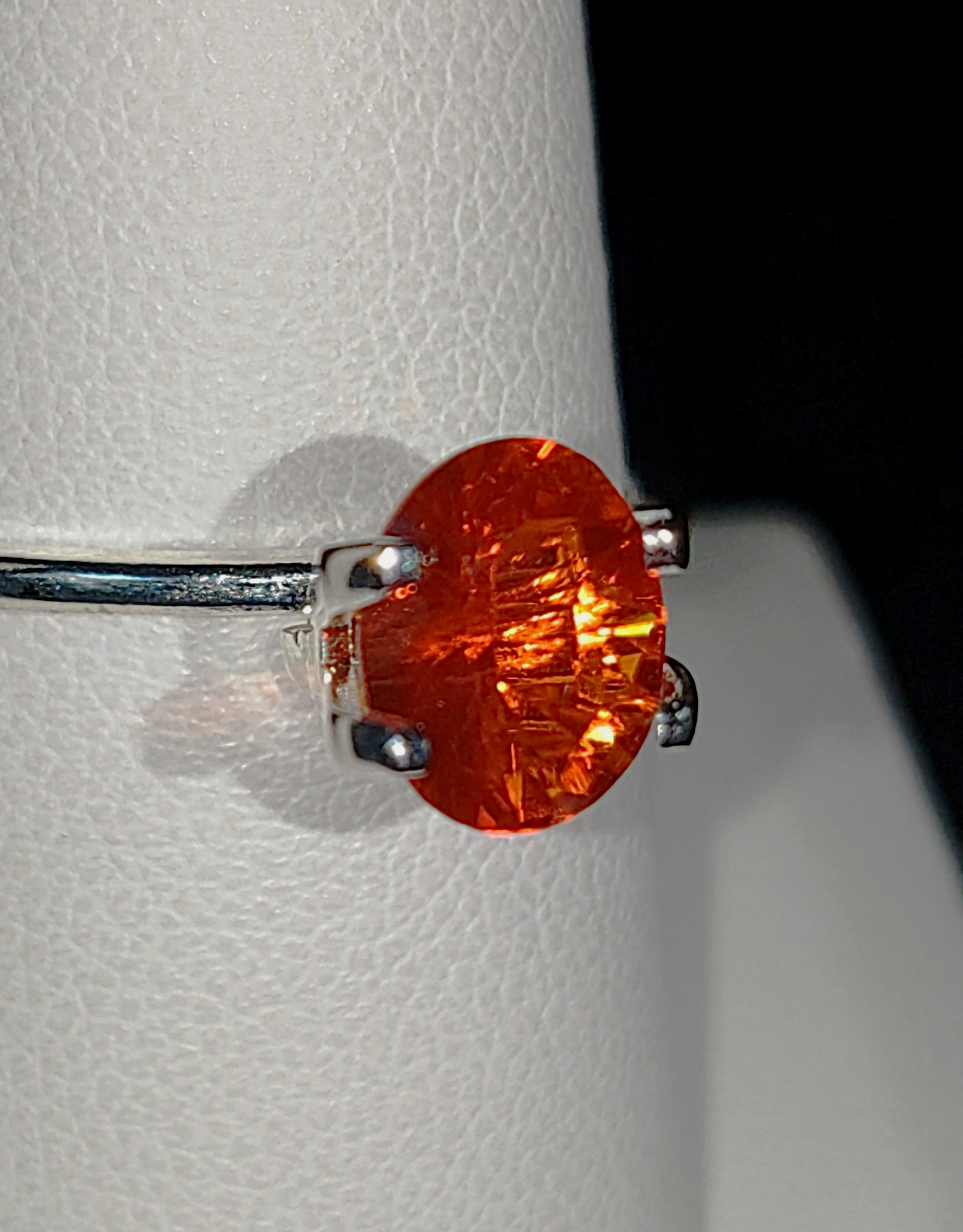 Genuine Fire Opal .84ct from TheCoveAtFoxHollow.com