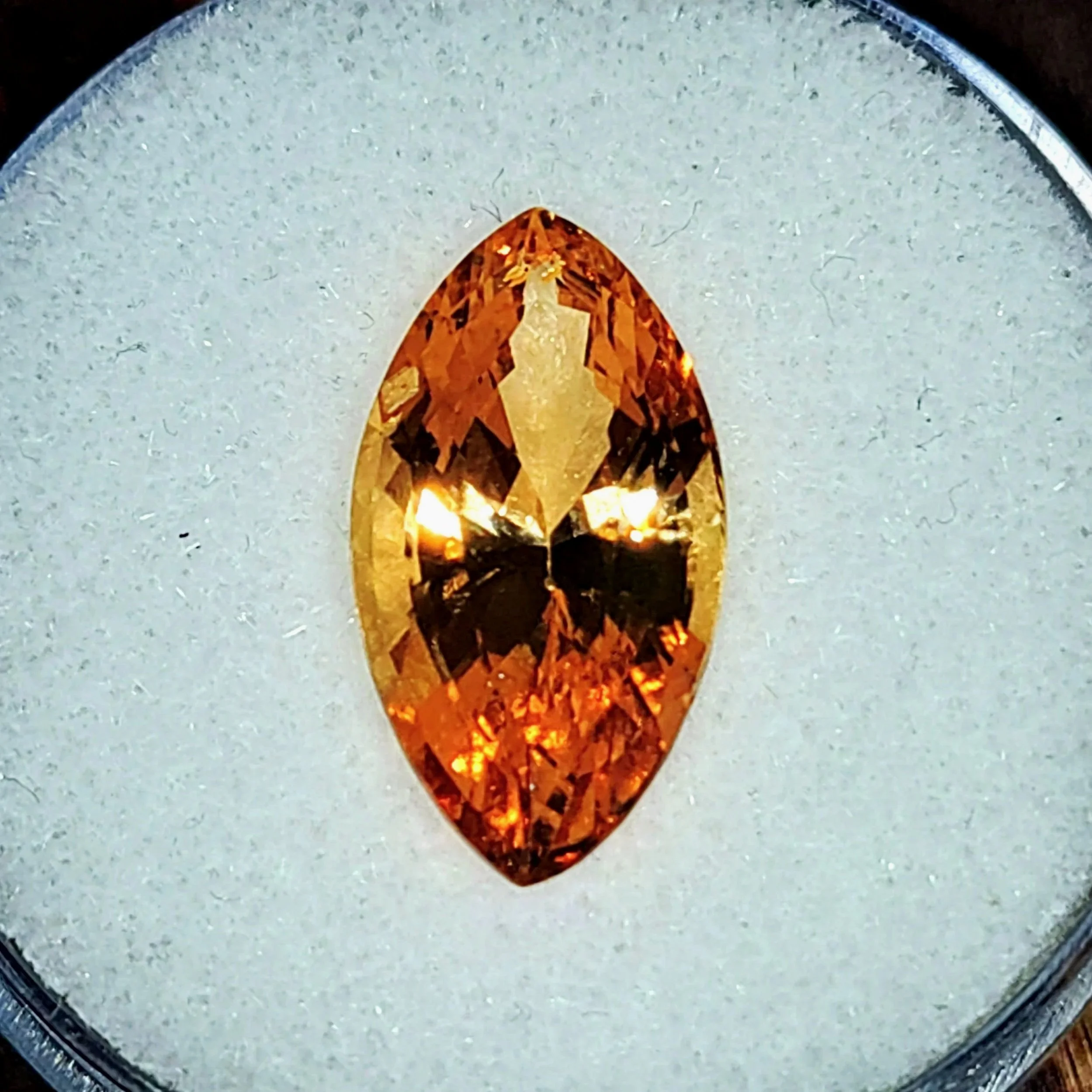 Genuine Imperial Hessonite Garnet 7.75ct from TheCoveAtFoxHollow.com