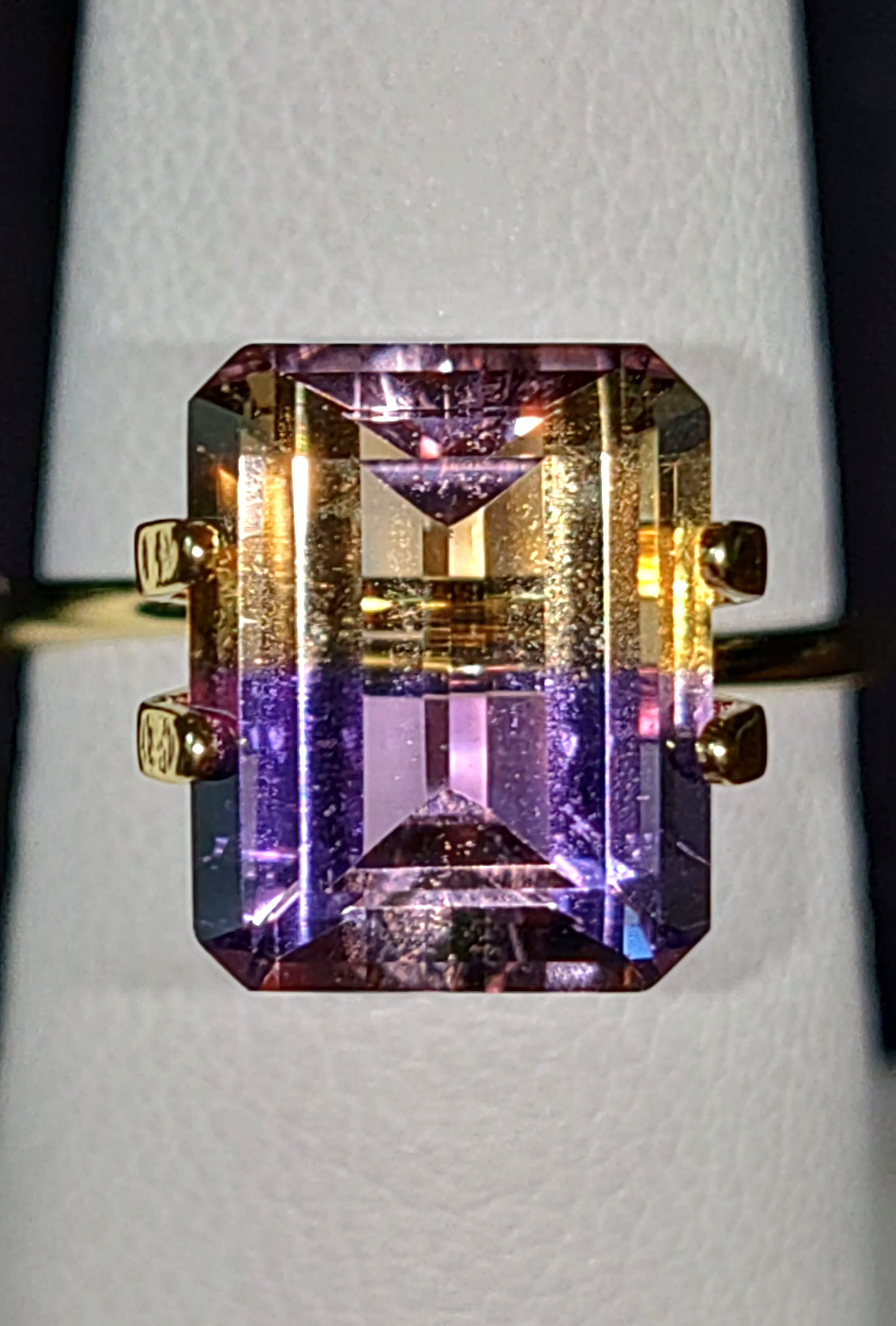 Genuine Ametrine 4.40ct from TheCoveAtFoxHollow.com