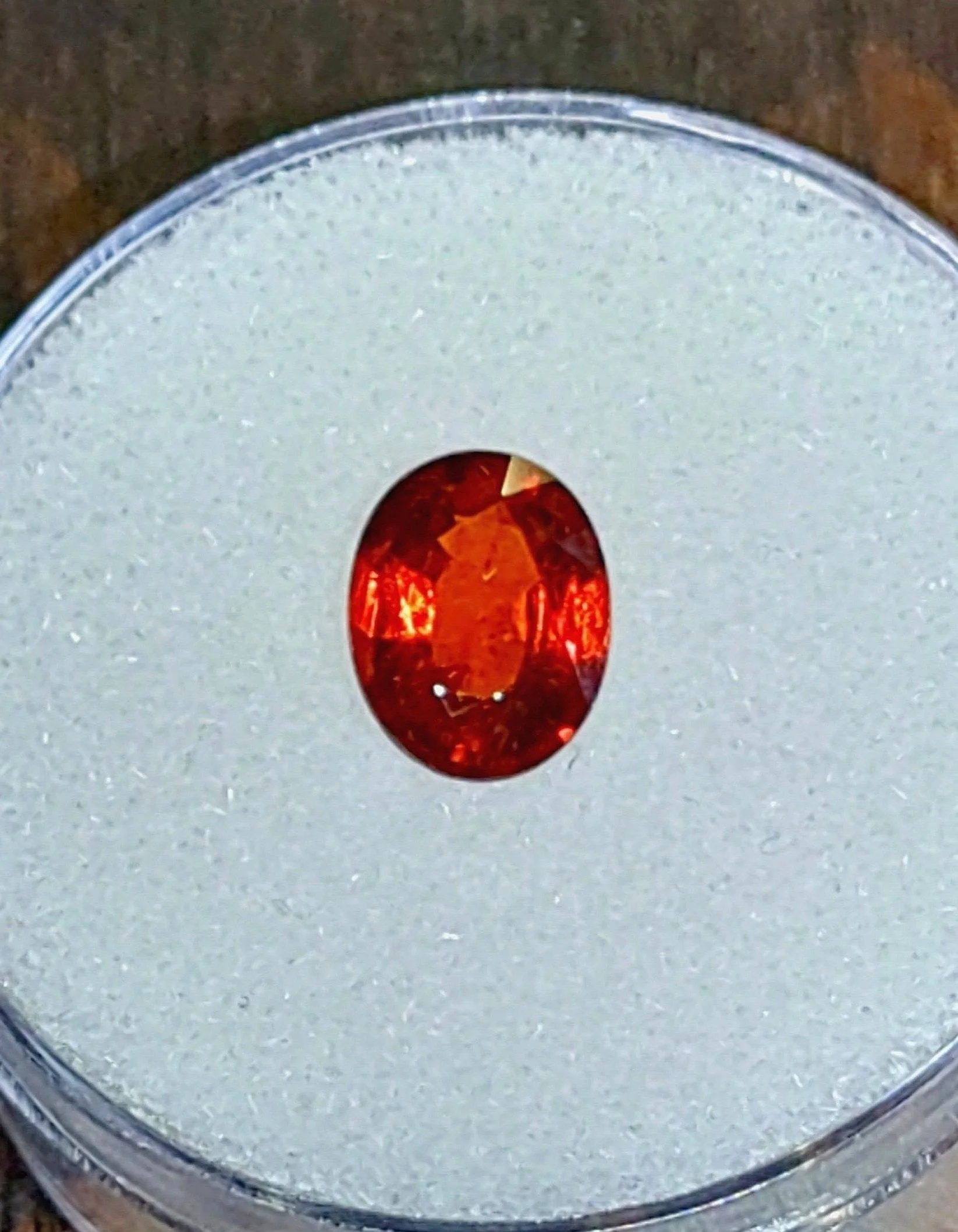 Genuine AAAA Tanzanite at 3.24ct in rich saturated purple