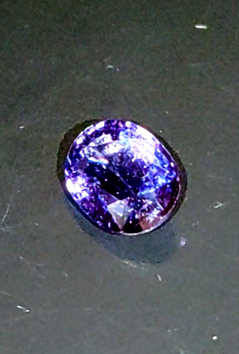 Genuine Ceylon Color Change Sapphire at 1.50ct from TheCoveAtFoxHollow.com