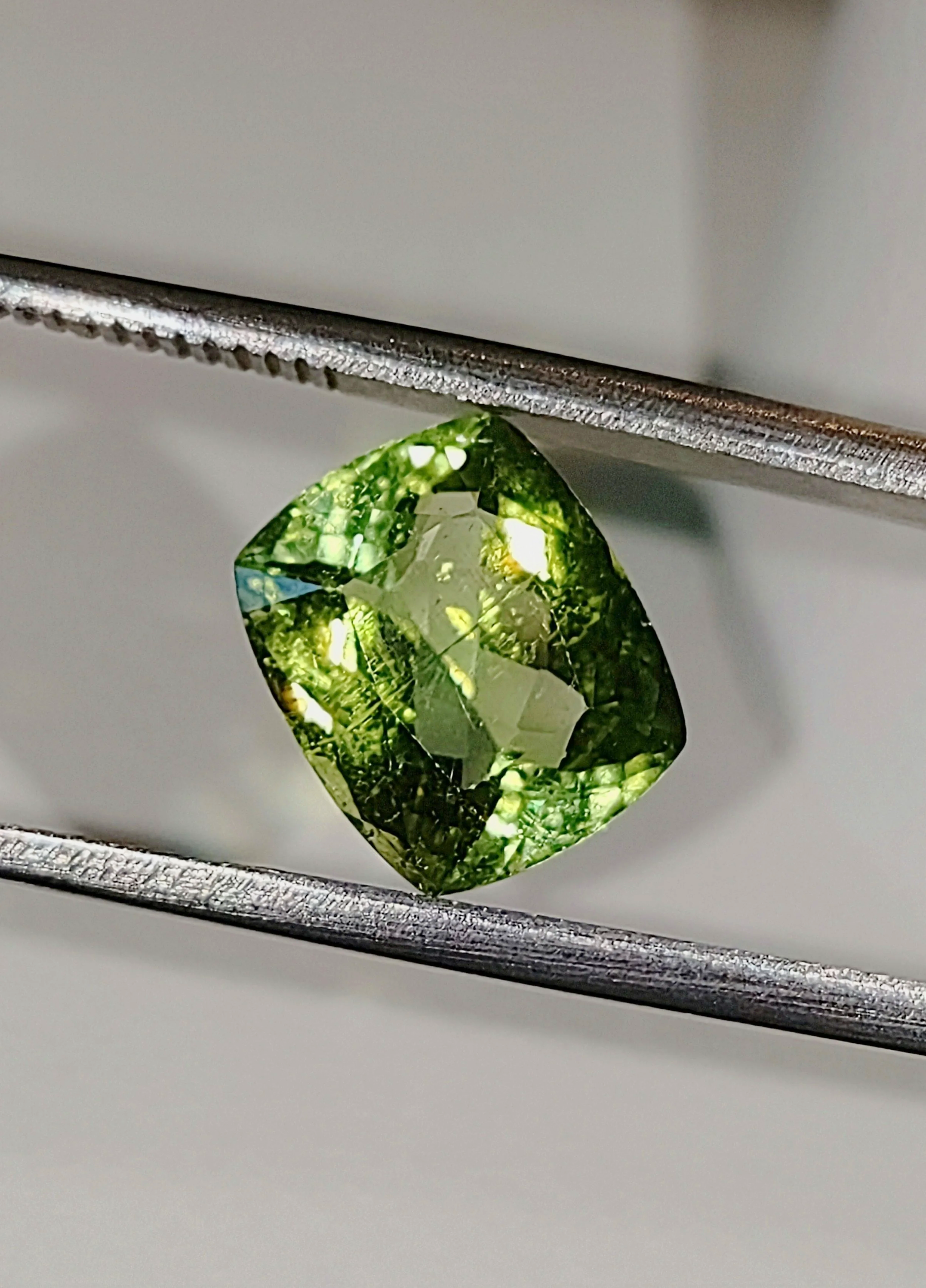 Genuine Neon Green Titanium Tourmaline 2.13ct TheCoveAtFoxHollow.com