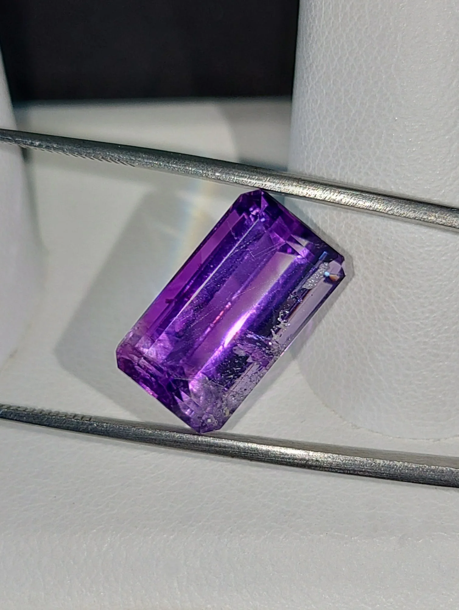 Genuine Hairy Amethyst 9.41ct from TheCoveAtFoxHollow.com