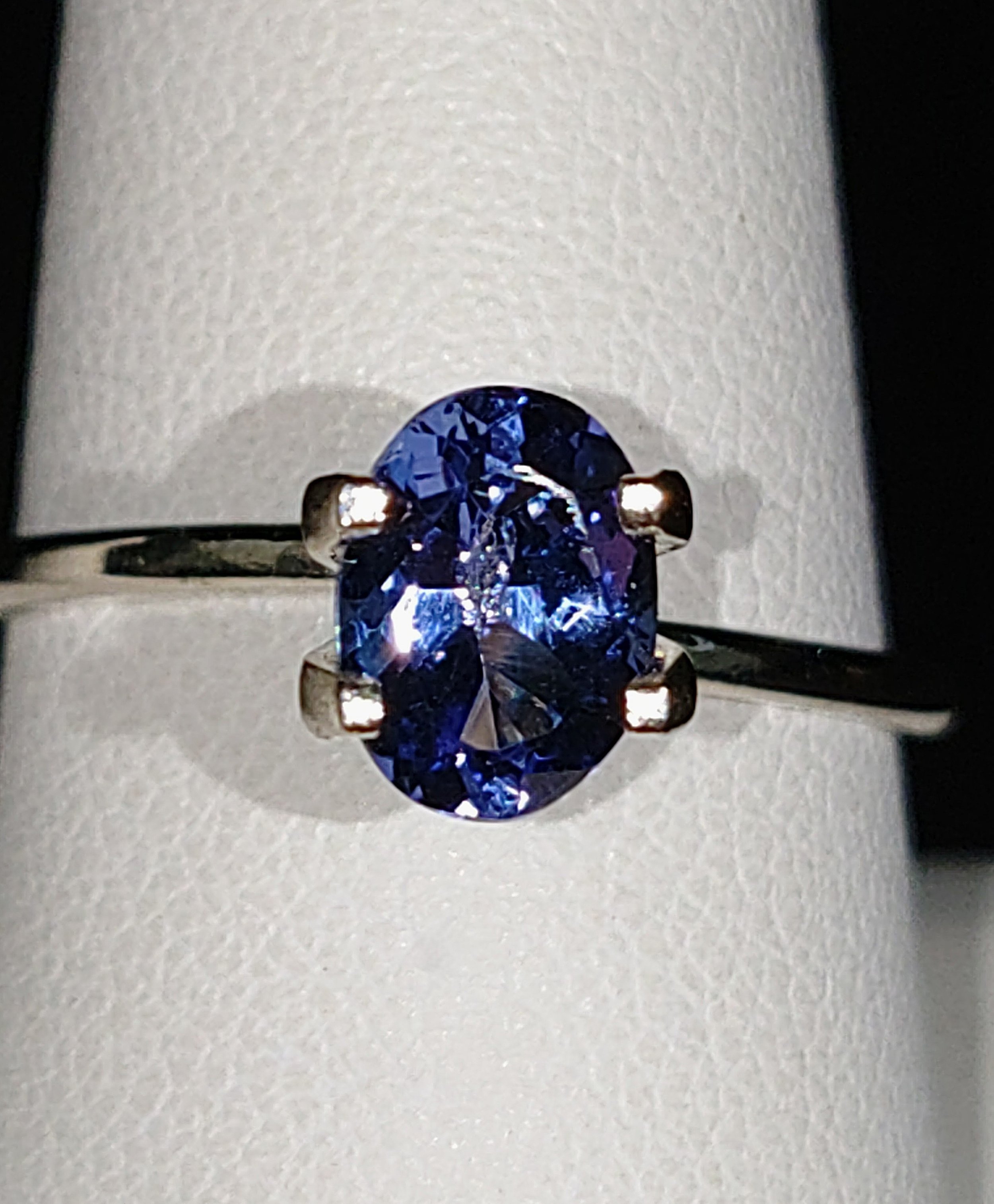 Genuine Tanzanite 1.06ct from TheCoveAtFoxHollow.com