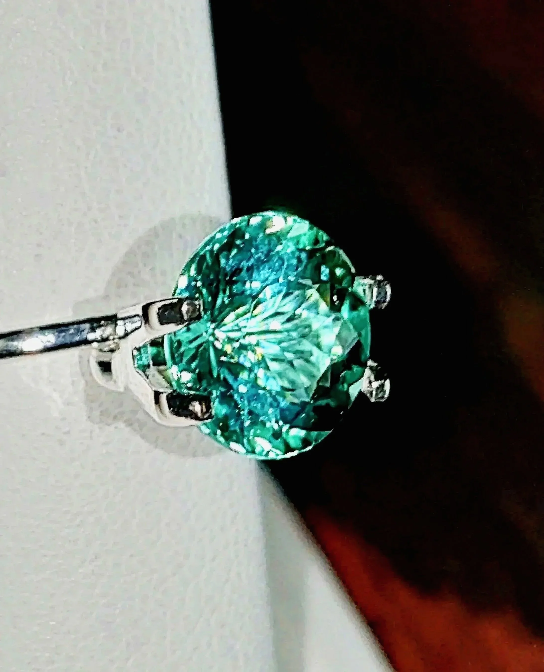Genuine Neon Paraiba Tourmaline 2.83ct from TheCoveAtFoxHollow.com
