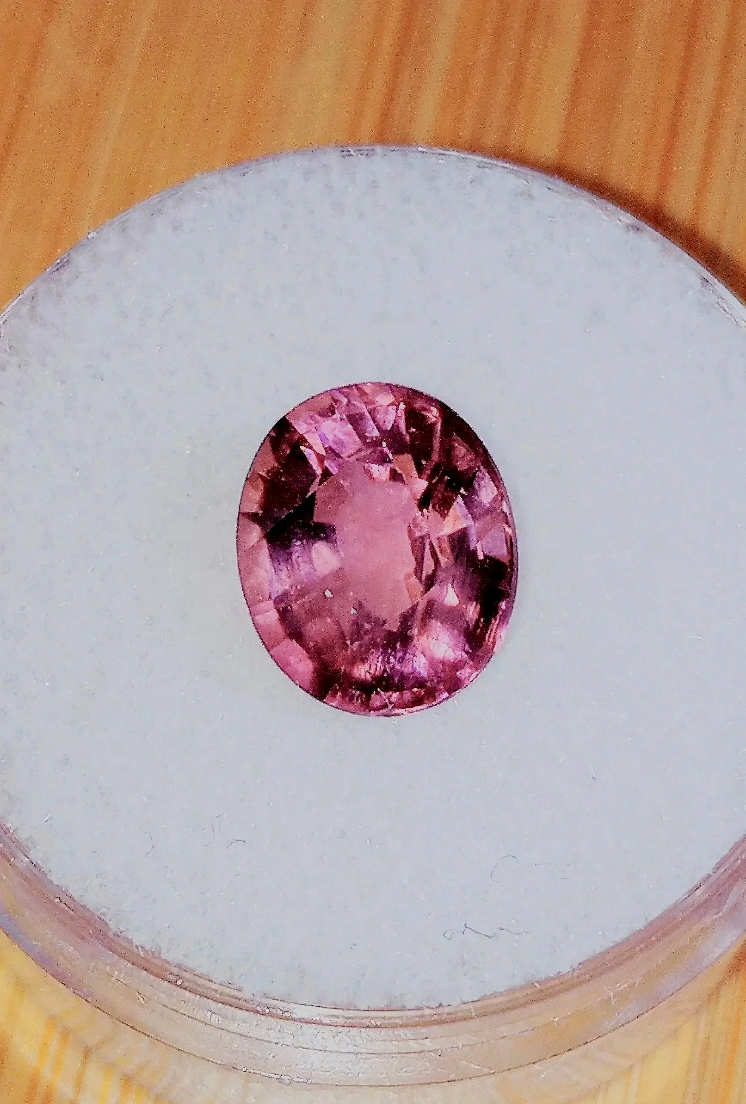 Genuine Neon Pink Orange Purple Titanium Tourmaline 3.26ct from TheCoveAtFoxHollow.com