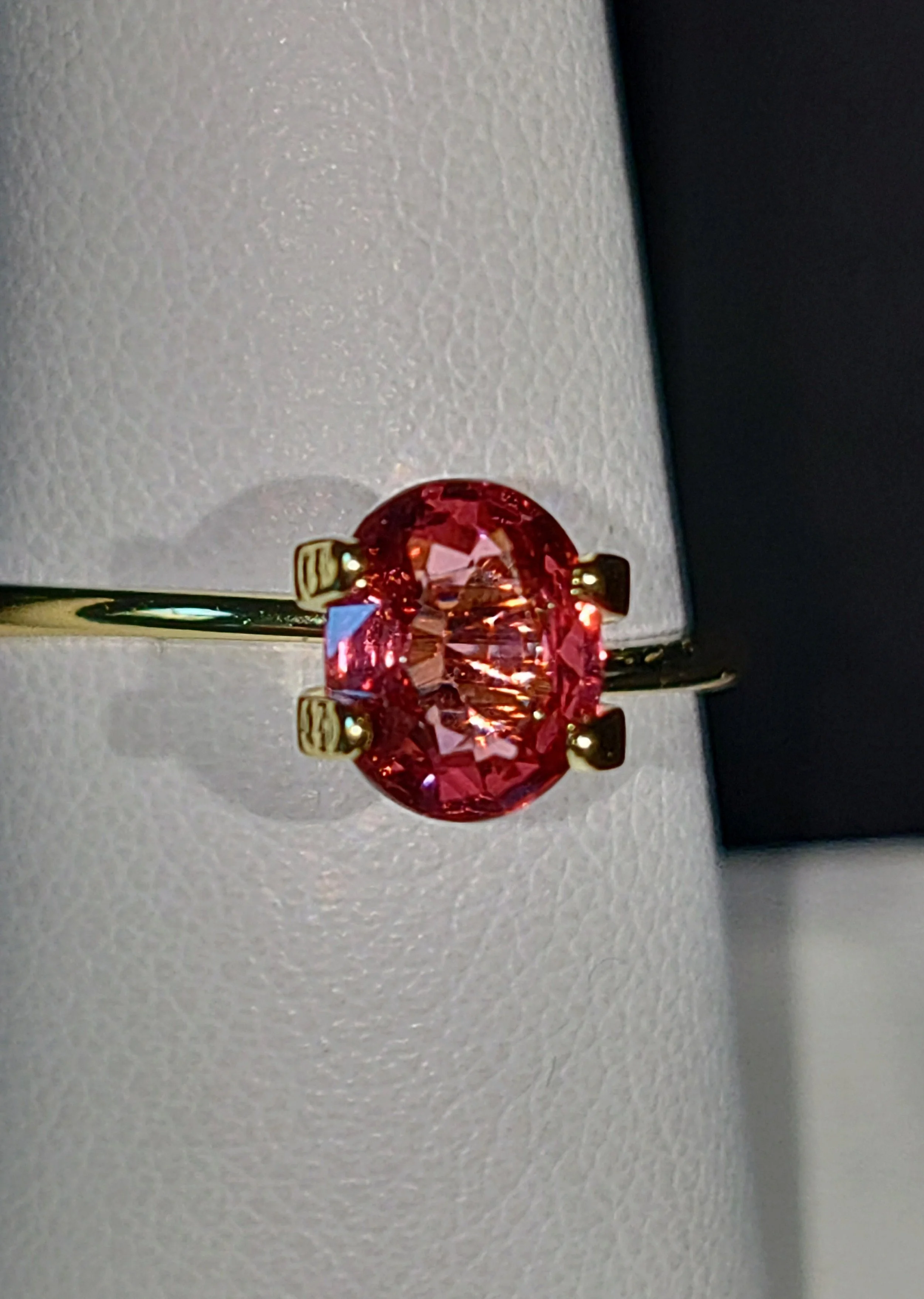 Genuine Red Zircon .95ct from TheCoveAtFoxHollow.com