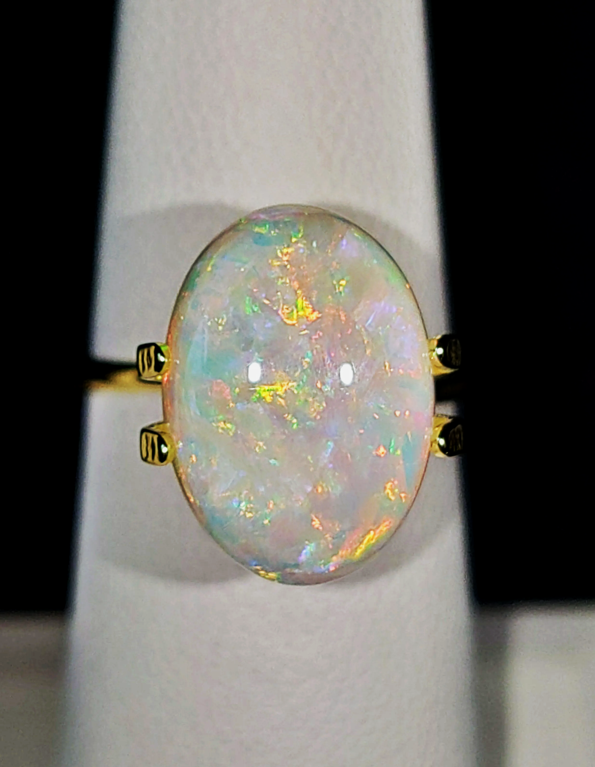 Genuine Australian Opal 3.30ct from TheCoveAtFoxHollow.com