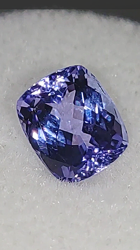 Genuine Unheated Tanzanite at 1.74ct from TheCoveAtFoxHollow.com