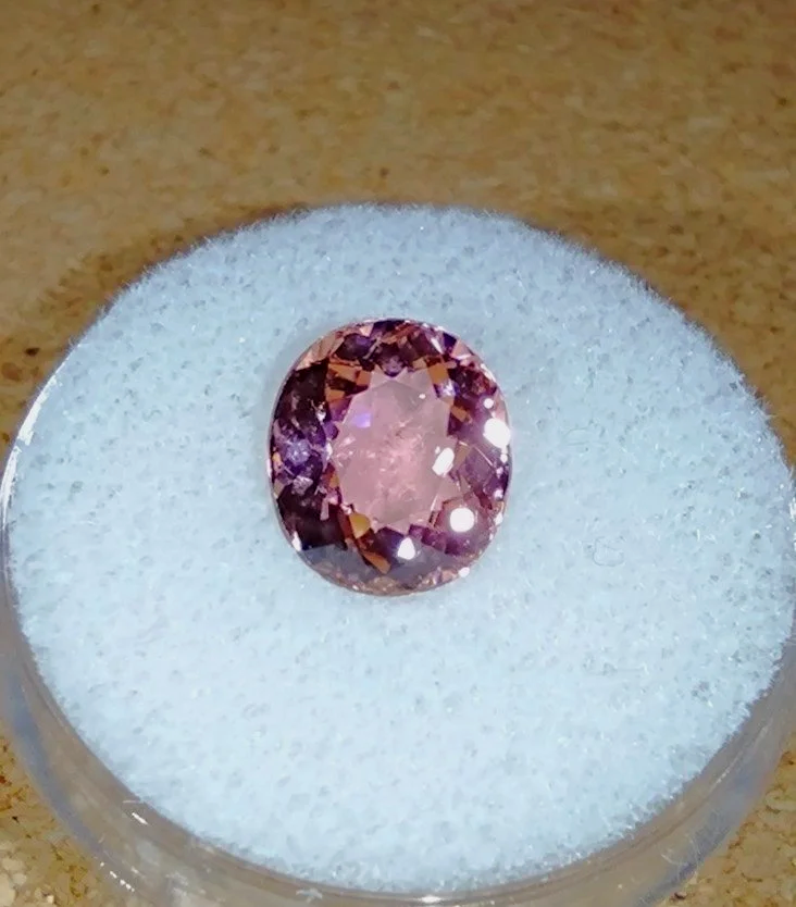 Genuine Neon Pink Titanium Tourmaline 3ct from TheCoveAtFoxHollow.com