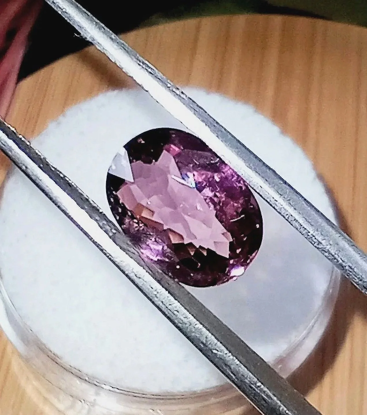 Genuine Neon Hot Pink Titanium Tourmaline 1.74ct from TheCoveAtFoxHollow.com